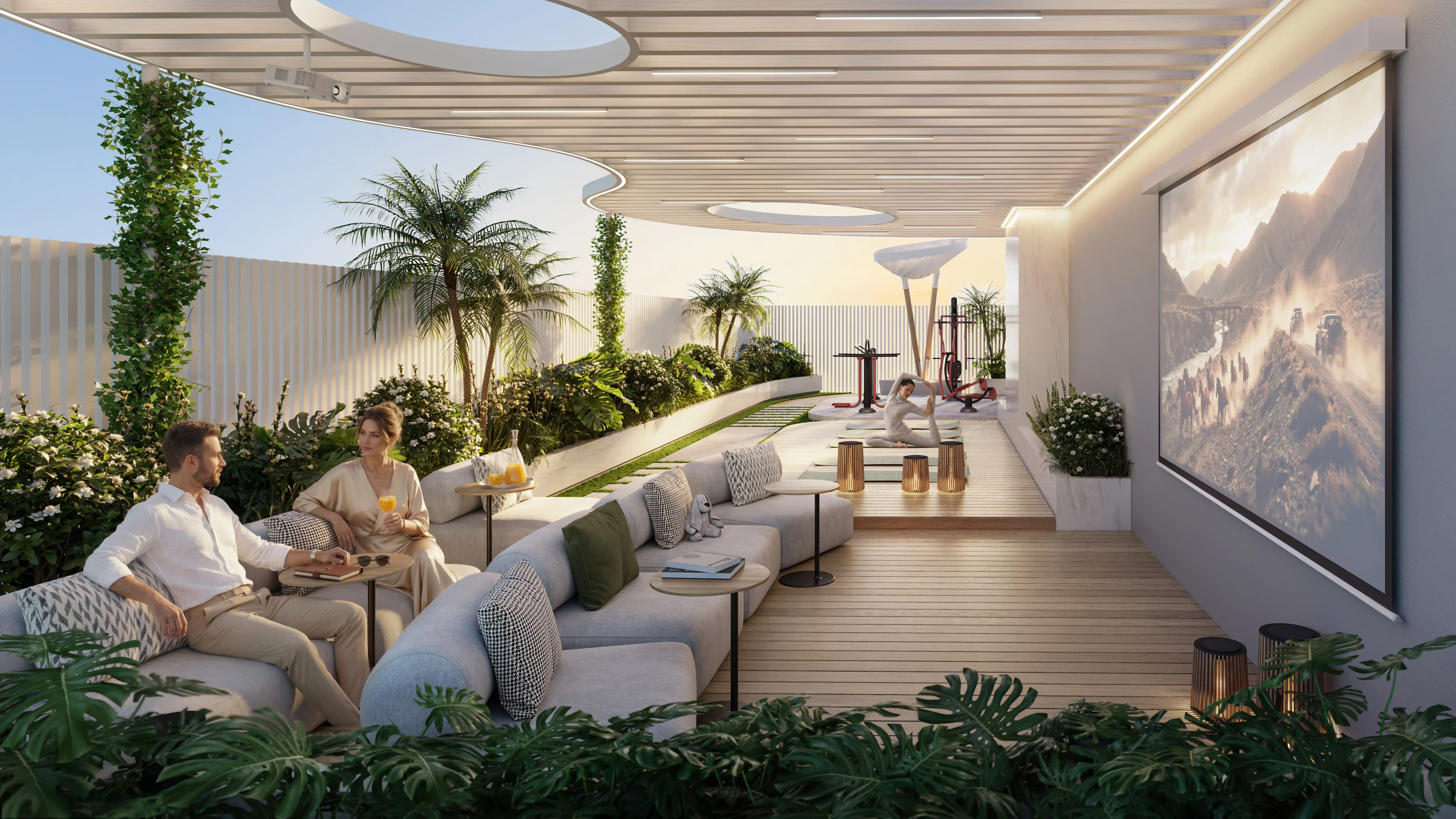 Aark Terraces by AARK Developers – Off-Plan Residential Rendering & Architectural Visualization, Dubailand Dubai — image 4
