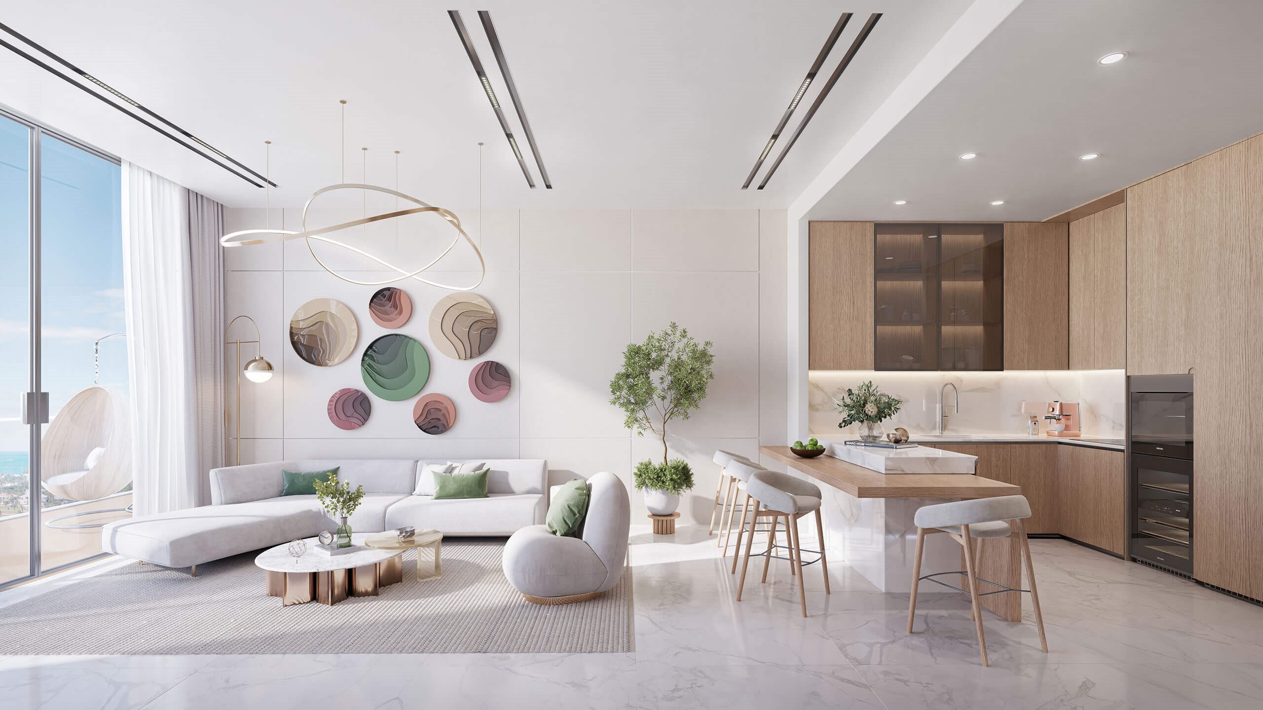 Acacia by BNW – Interior Apartment Renderings for Real Estate Marketing Solutions — image 2