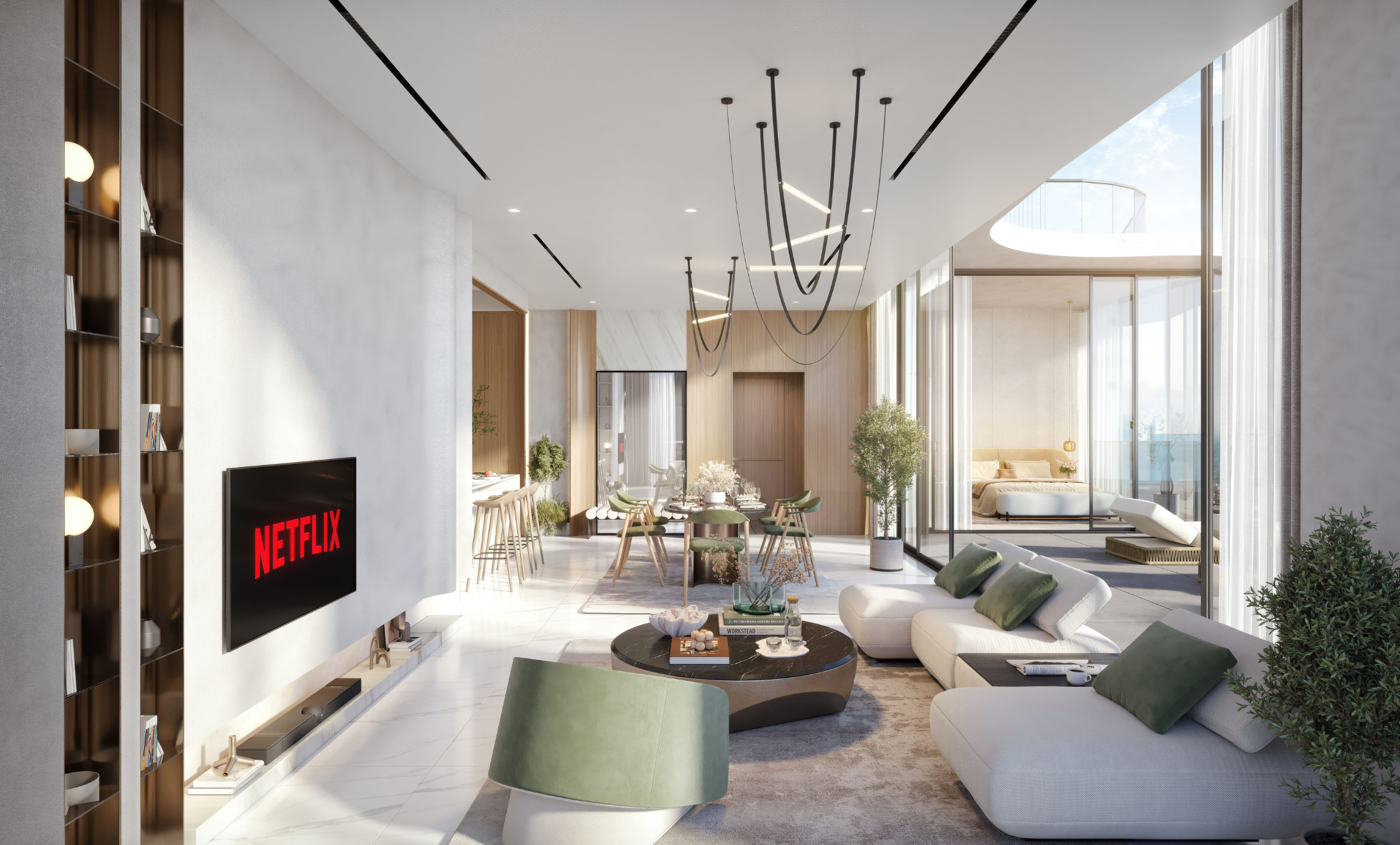 Aqua Maya – Interior Design Marketing Services in 3D Interior Rendering — image 3