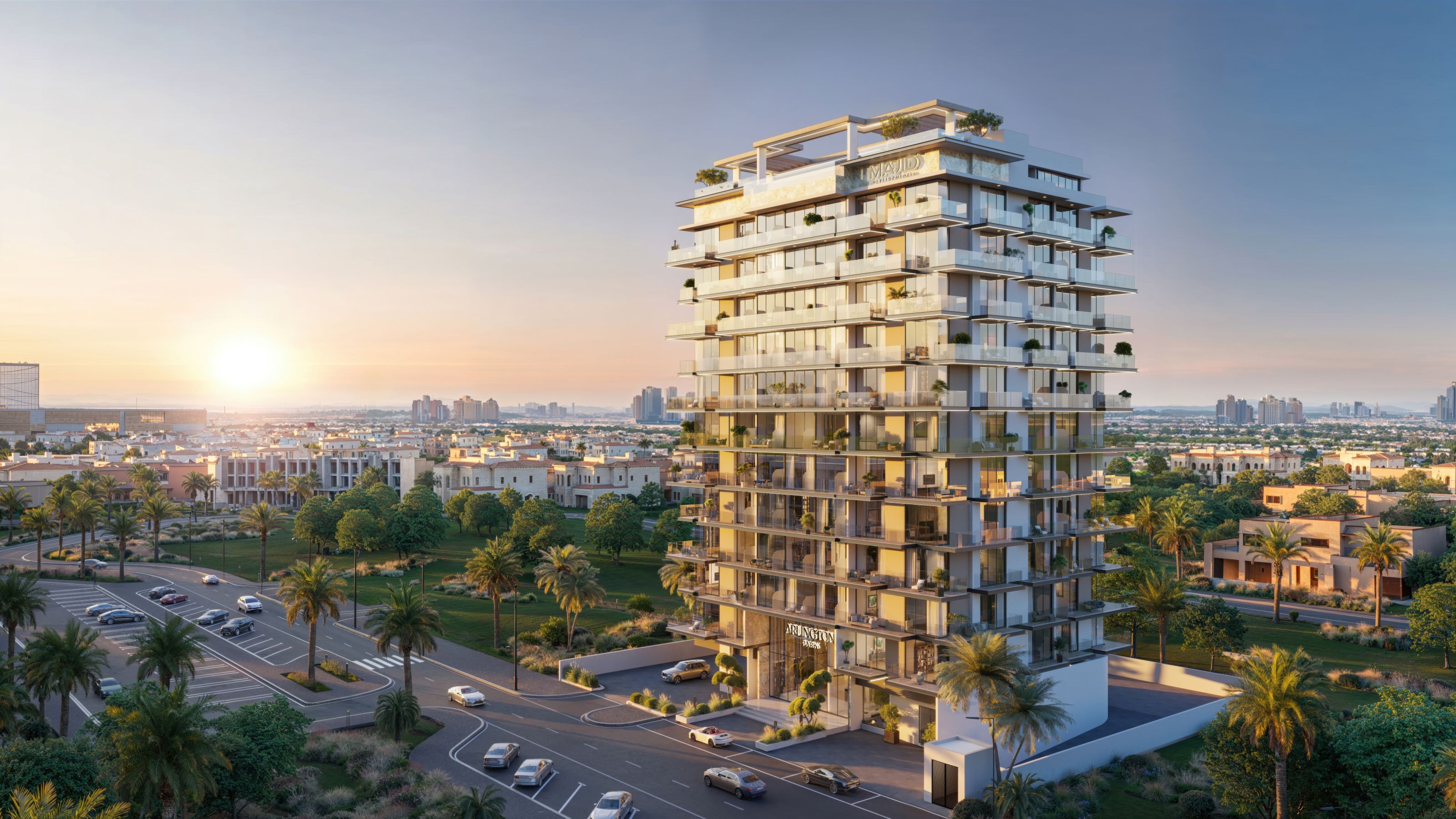 Architectural Marketing Strategies for Majid Developments’ Arlington Park Exteriors