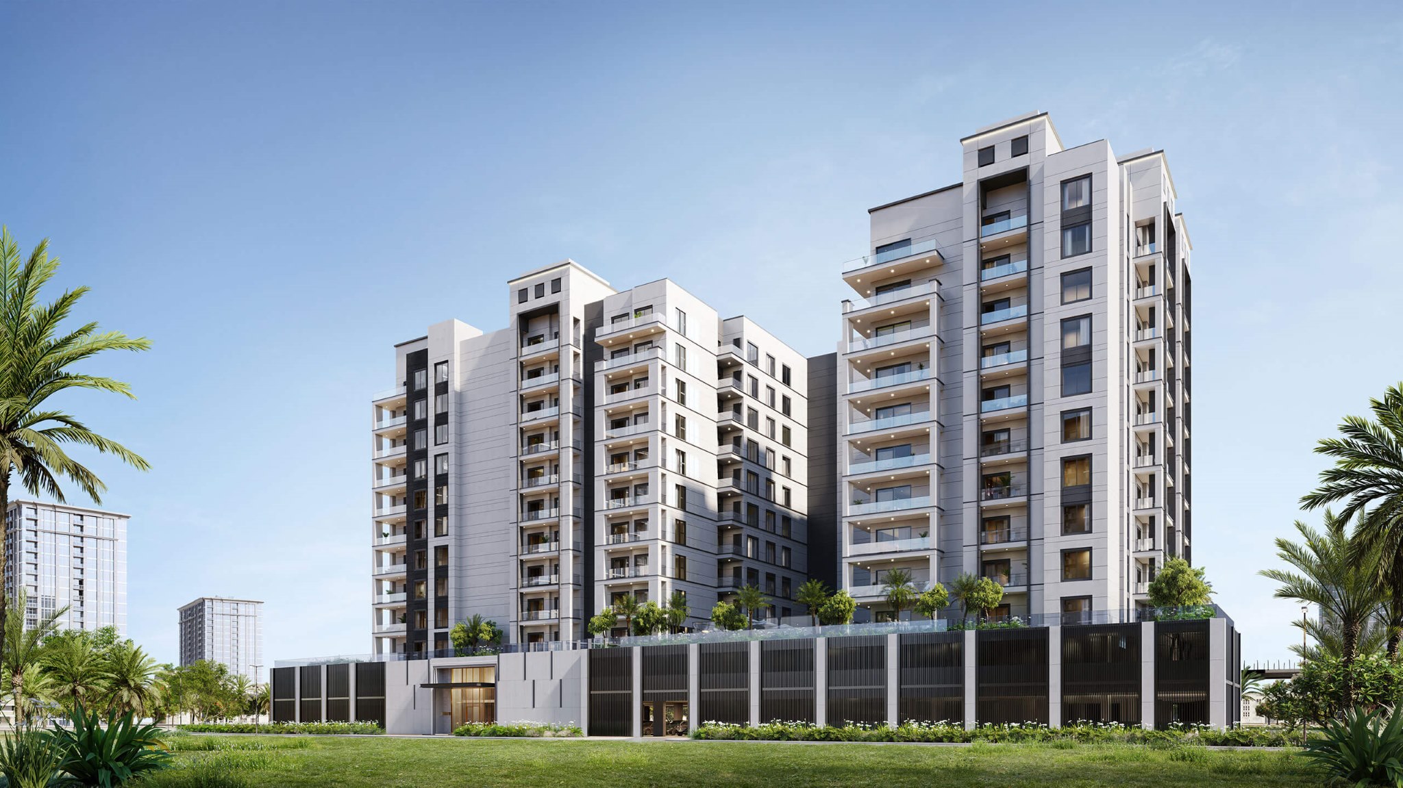 Avenue Residence 7 – Emirati-Inspired Exterior Renderings — image 1
