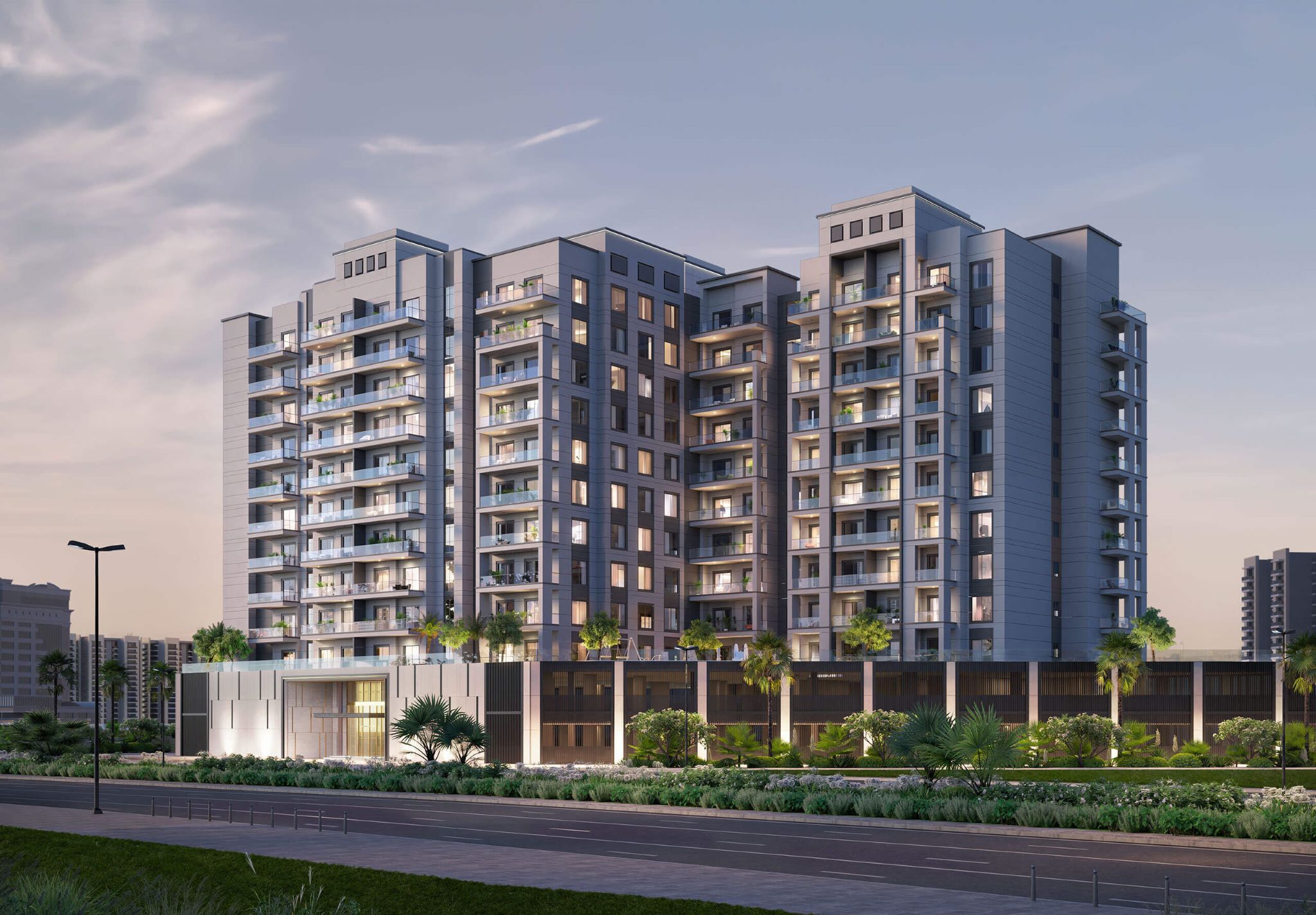 Avenue Residence 7 – Emirati-Inspired Exterior Renderings — image 4