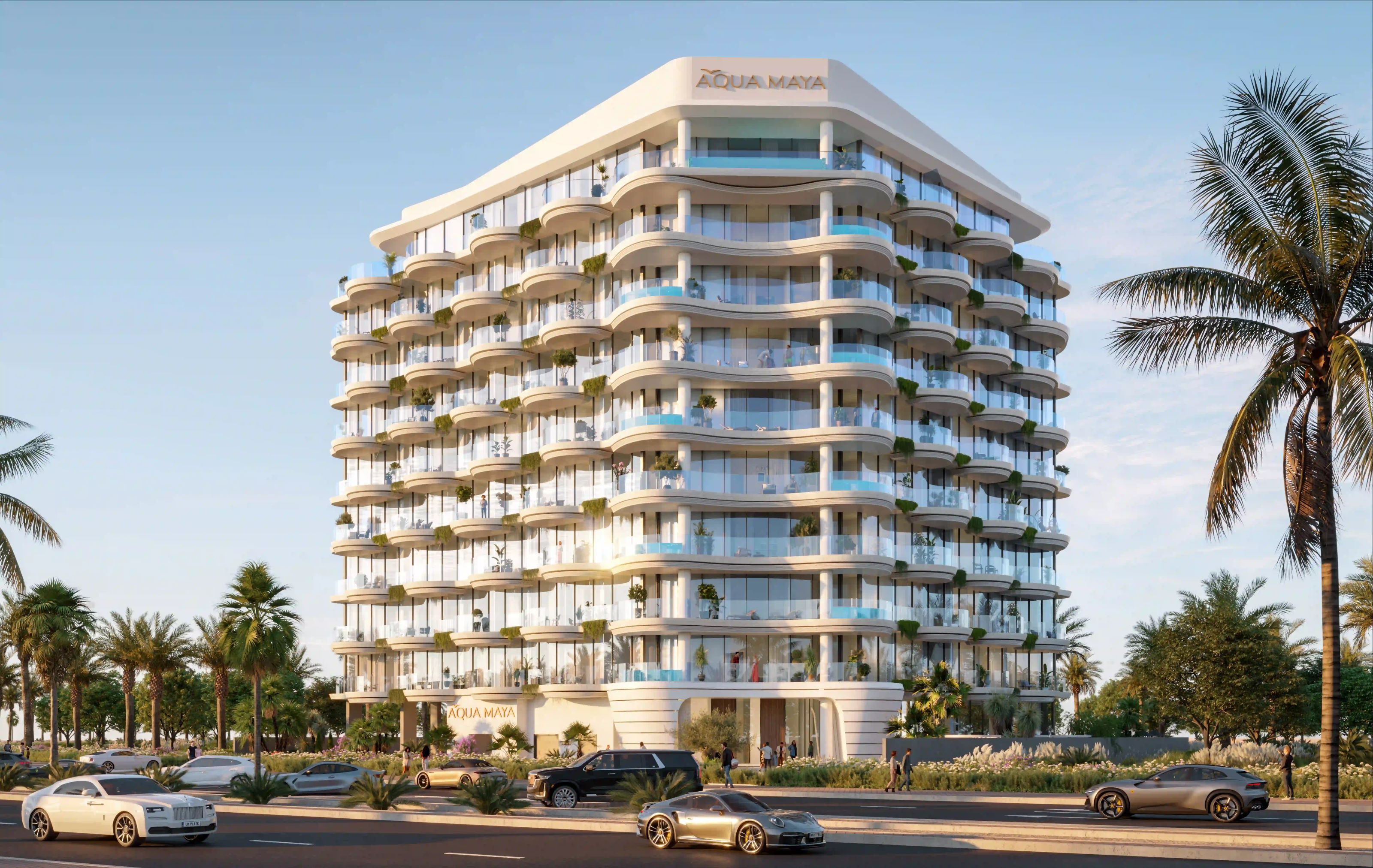 BNW Aqua Maya – 3D Exterior Rendering Services for Waterfront Living — image 1