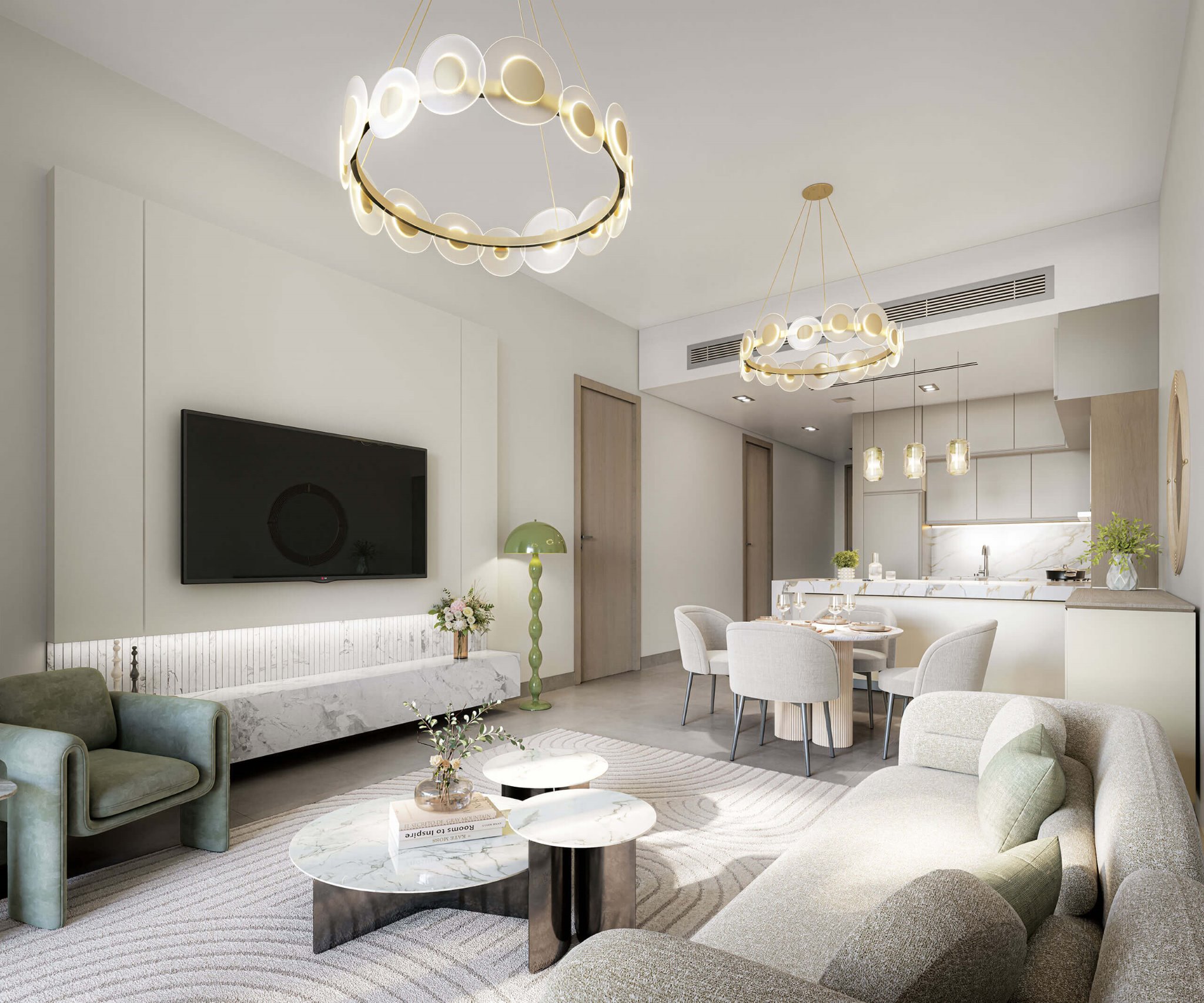 Barari Parkview – Photorealistic Interior Renderings — image 4