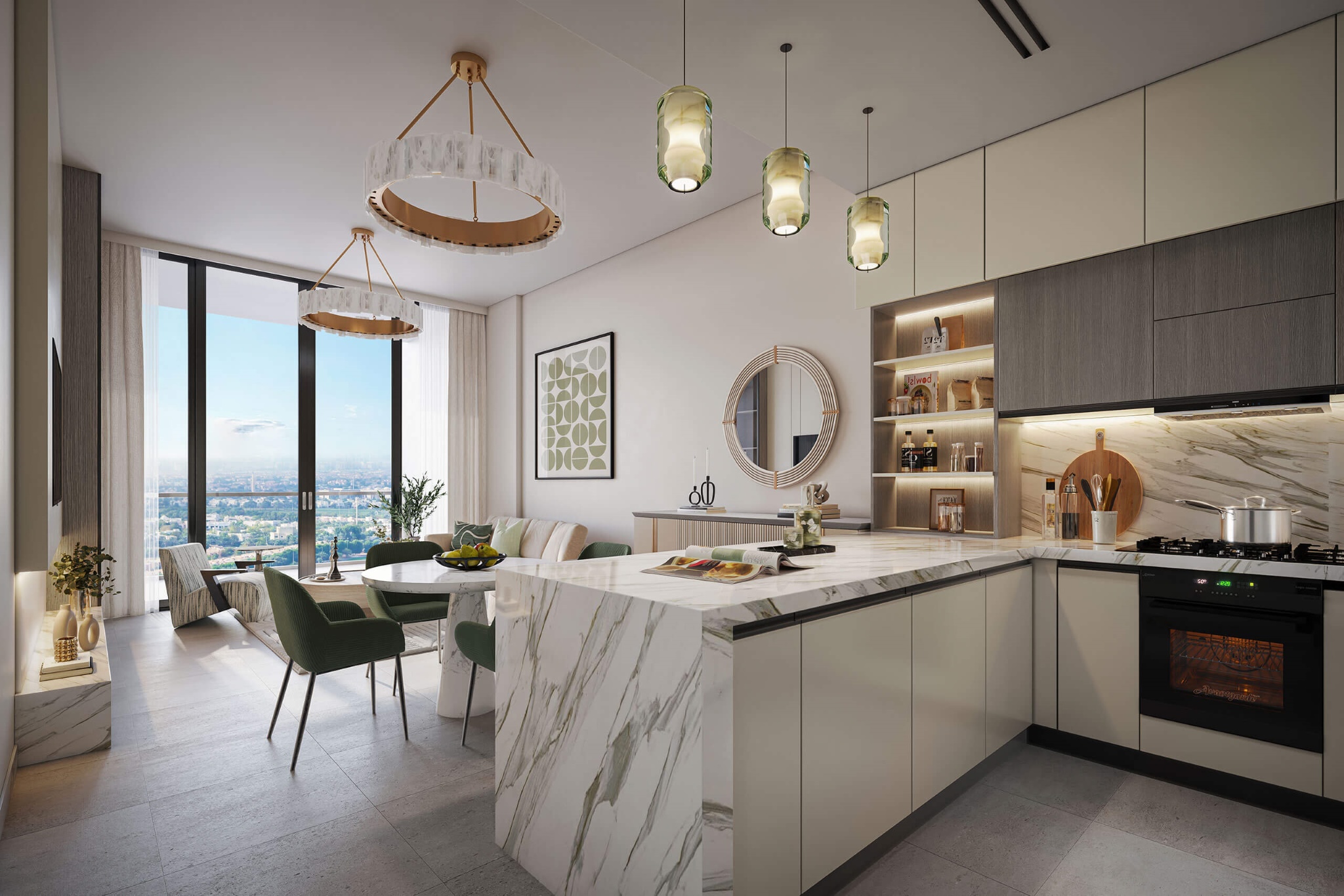 Barari Parkview – Photorealistic Interior Renderings — image 1