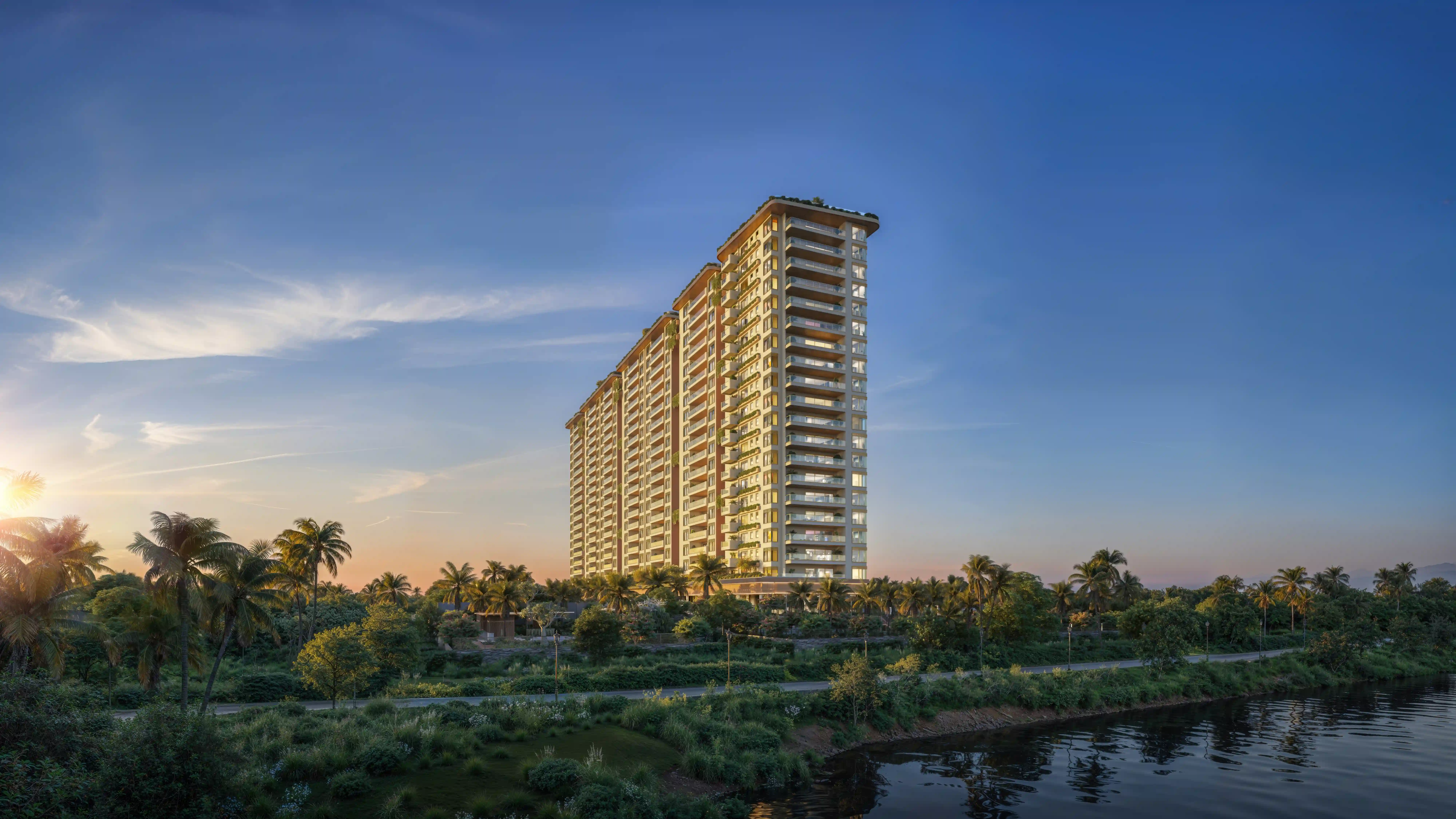 Biophilic Residential Architectural Visualization – Pelican Gardens — image 2