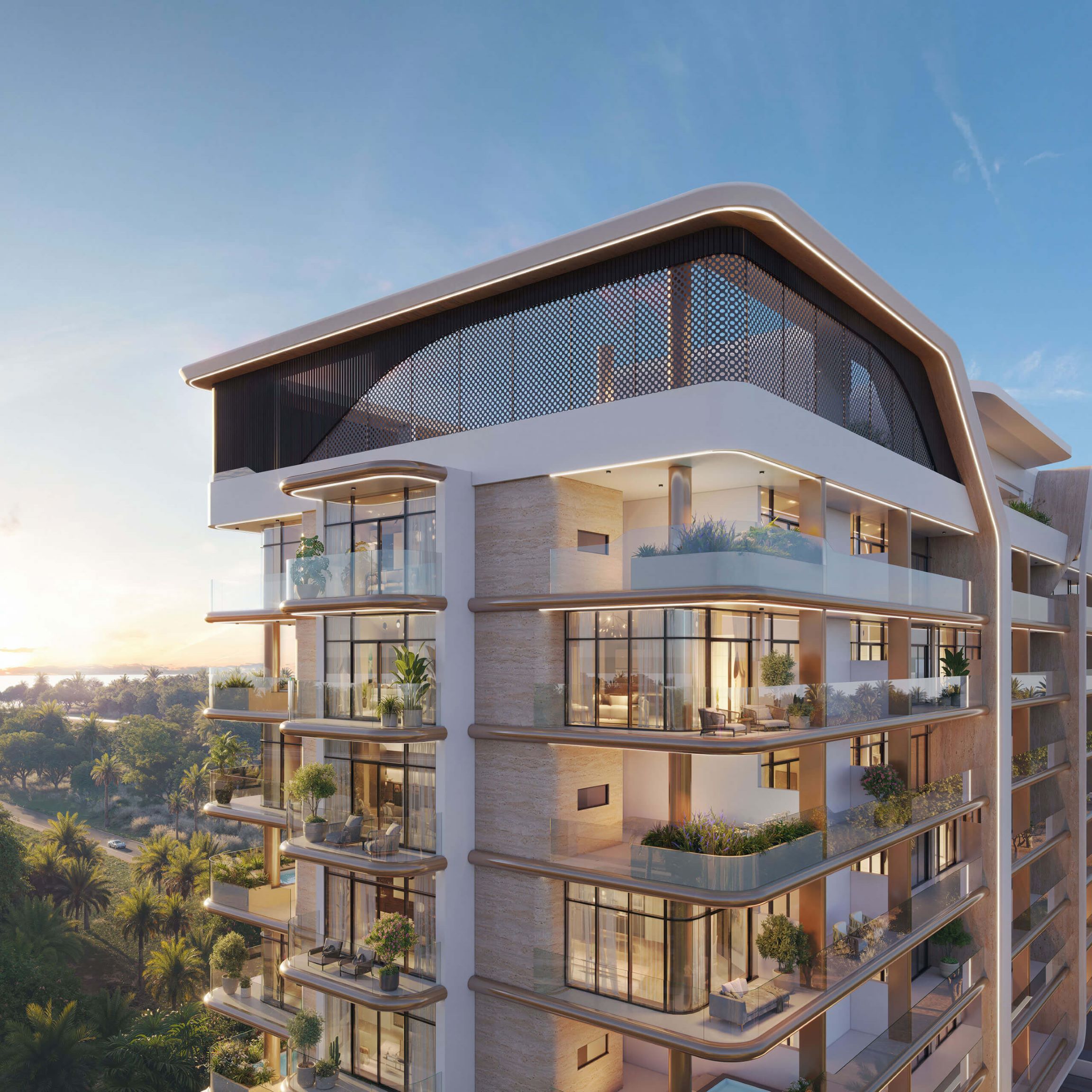 Celeste Heights – Luxury Residential Exterior Renderings — image 3