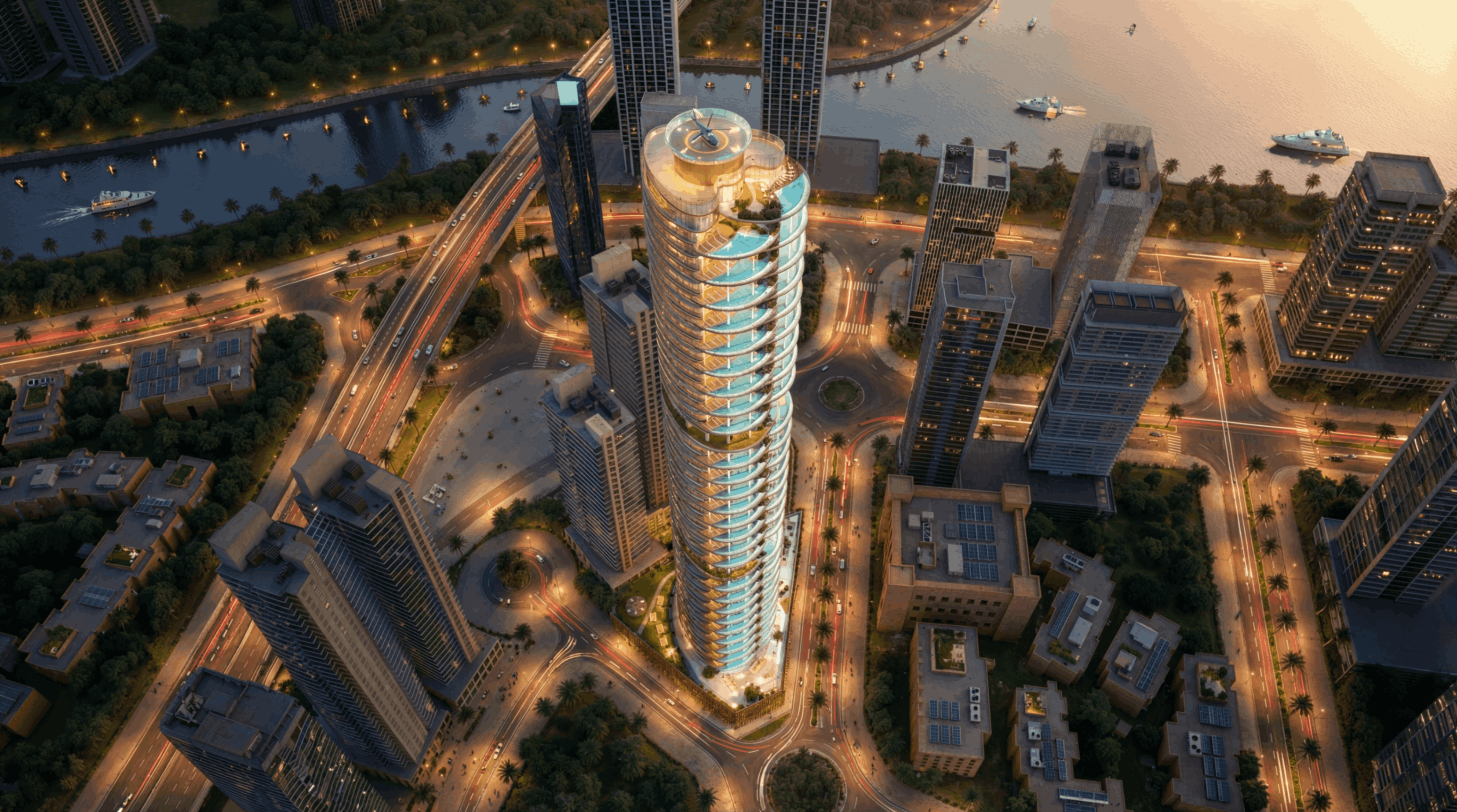 Exterior Tower Rendering – Architectural Visualization & Real Estate Marketing in Dubai — image 4