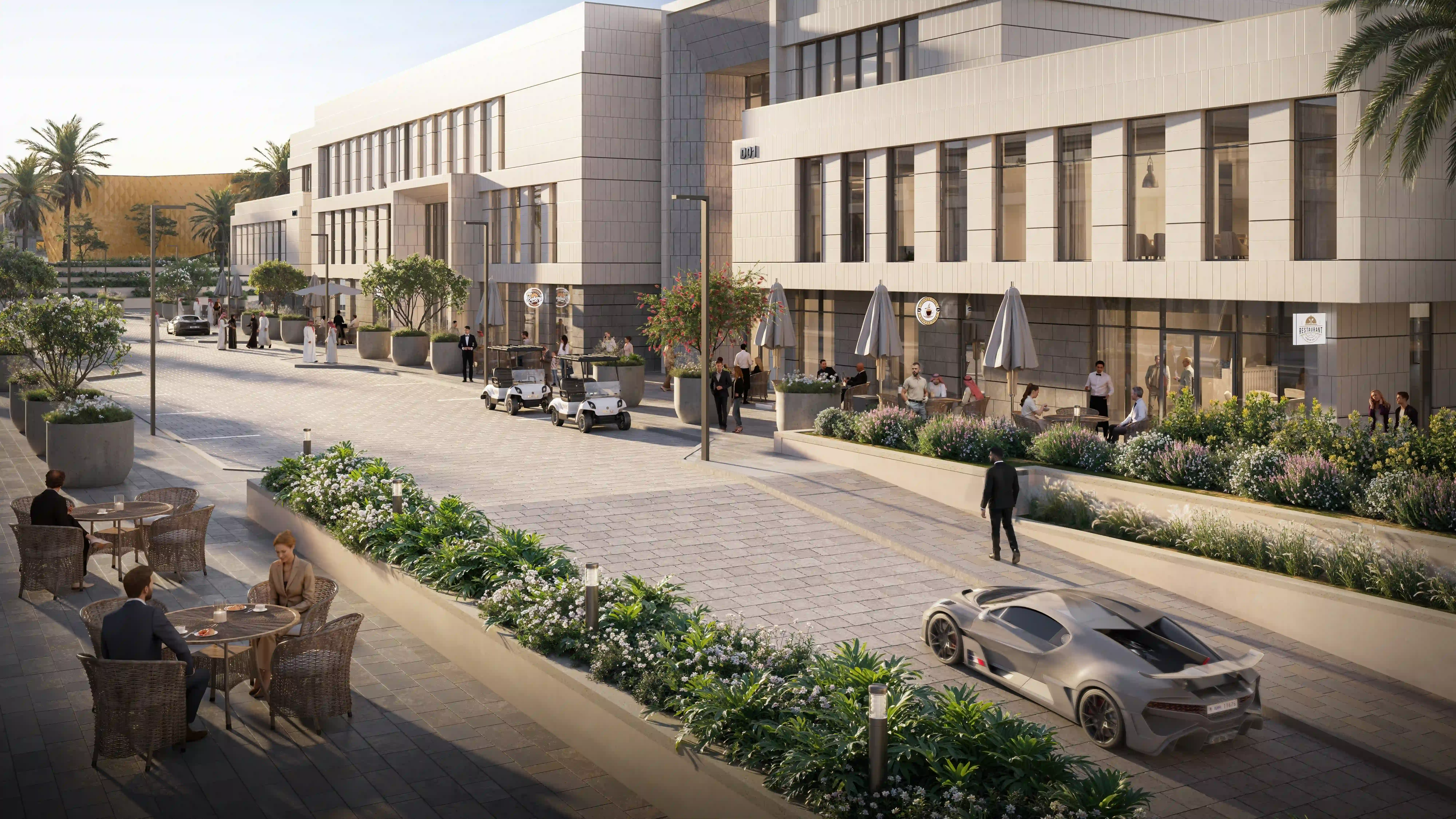 Integrated Business Resort Architectural Visualization – Riyadh, Saudi Arabia — image 5