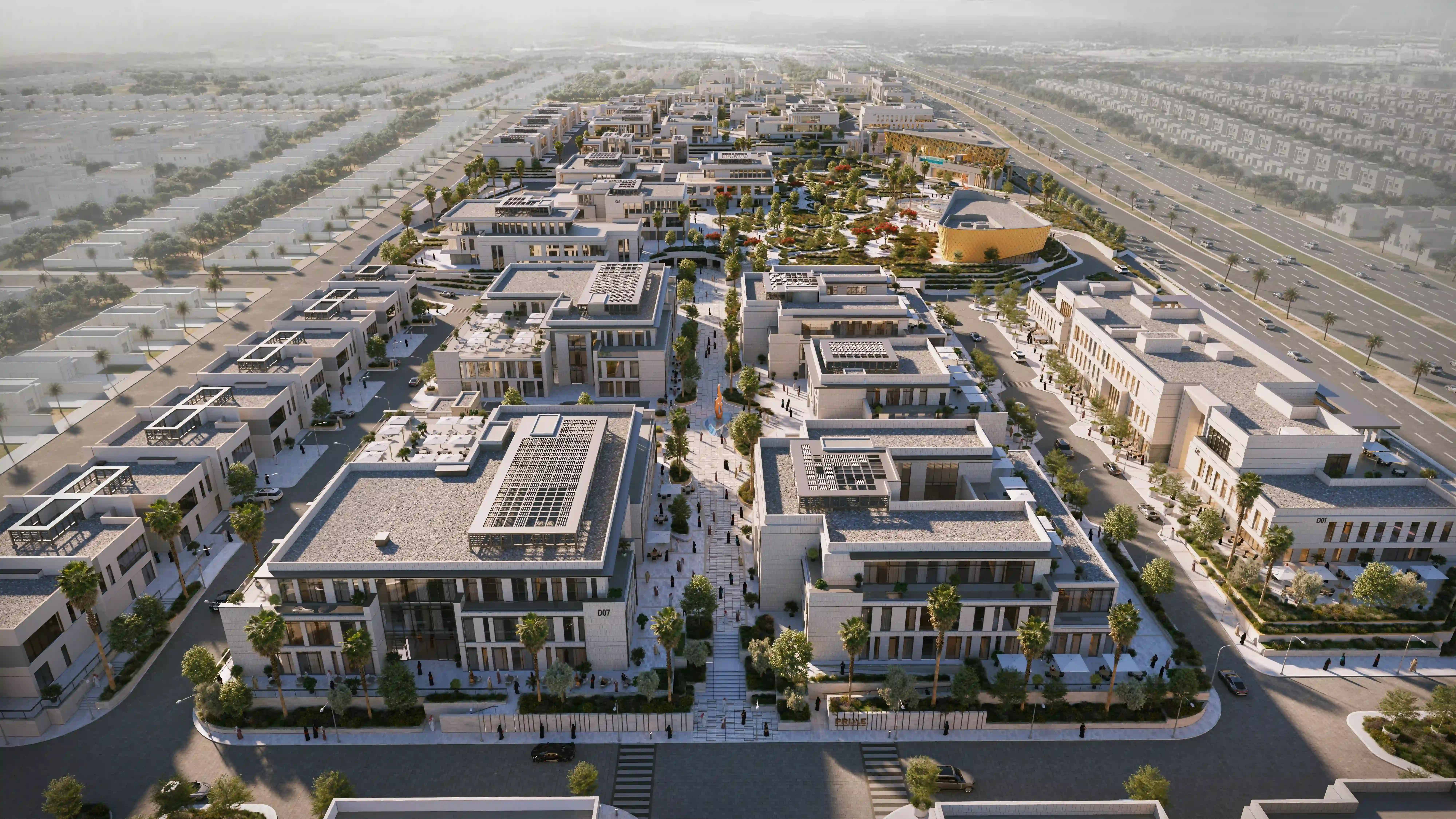 Integrated Business Resort Architectural Visualization – Riyadh, Saudi Arabia