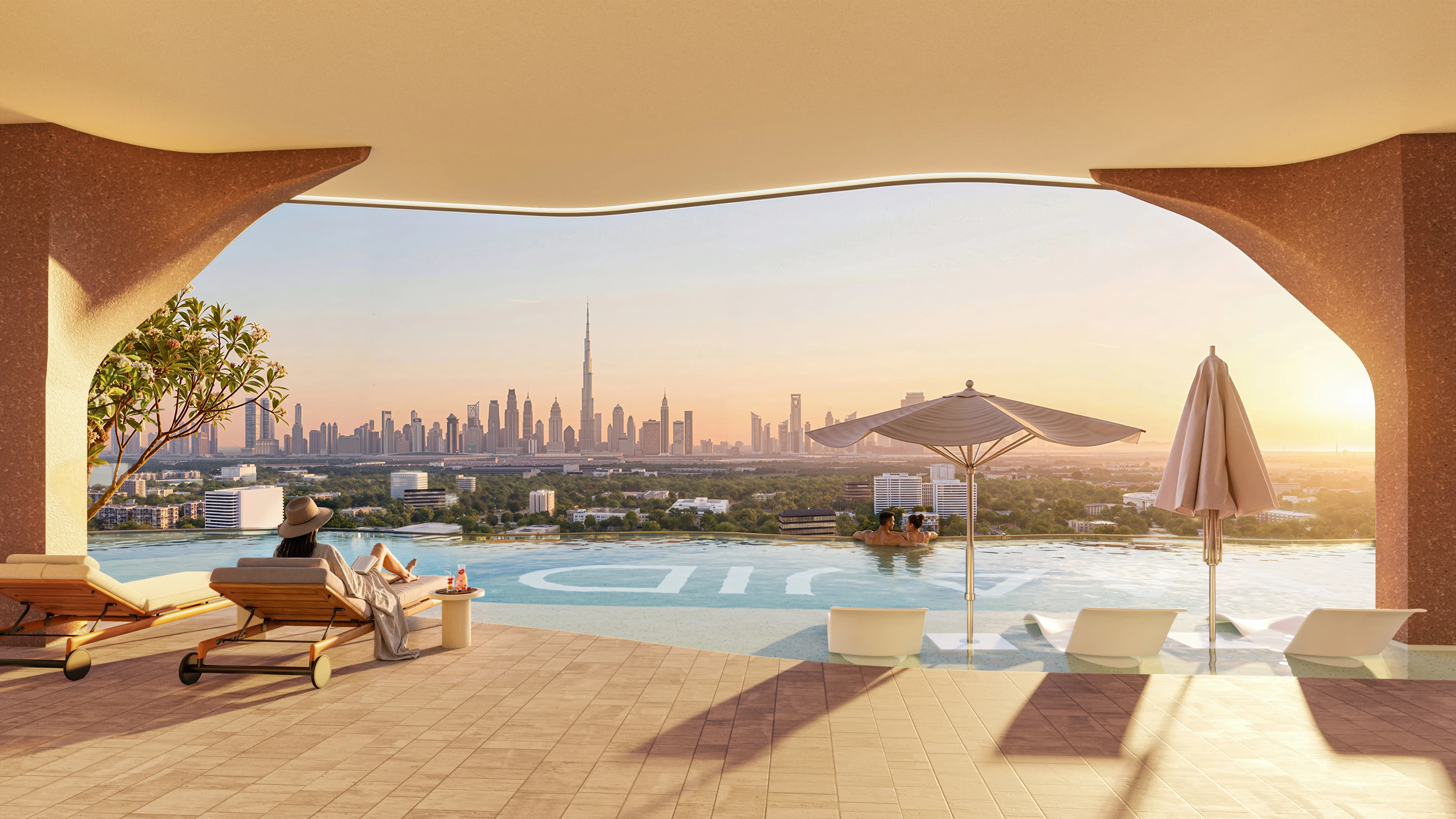 Jura Terraces — Exterior Architectural Visualization, Dubai — image 1
