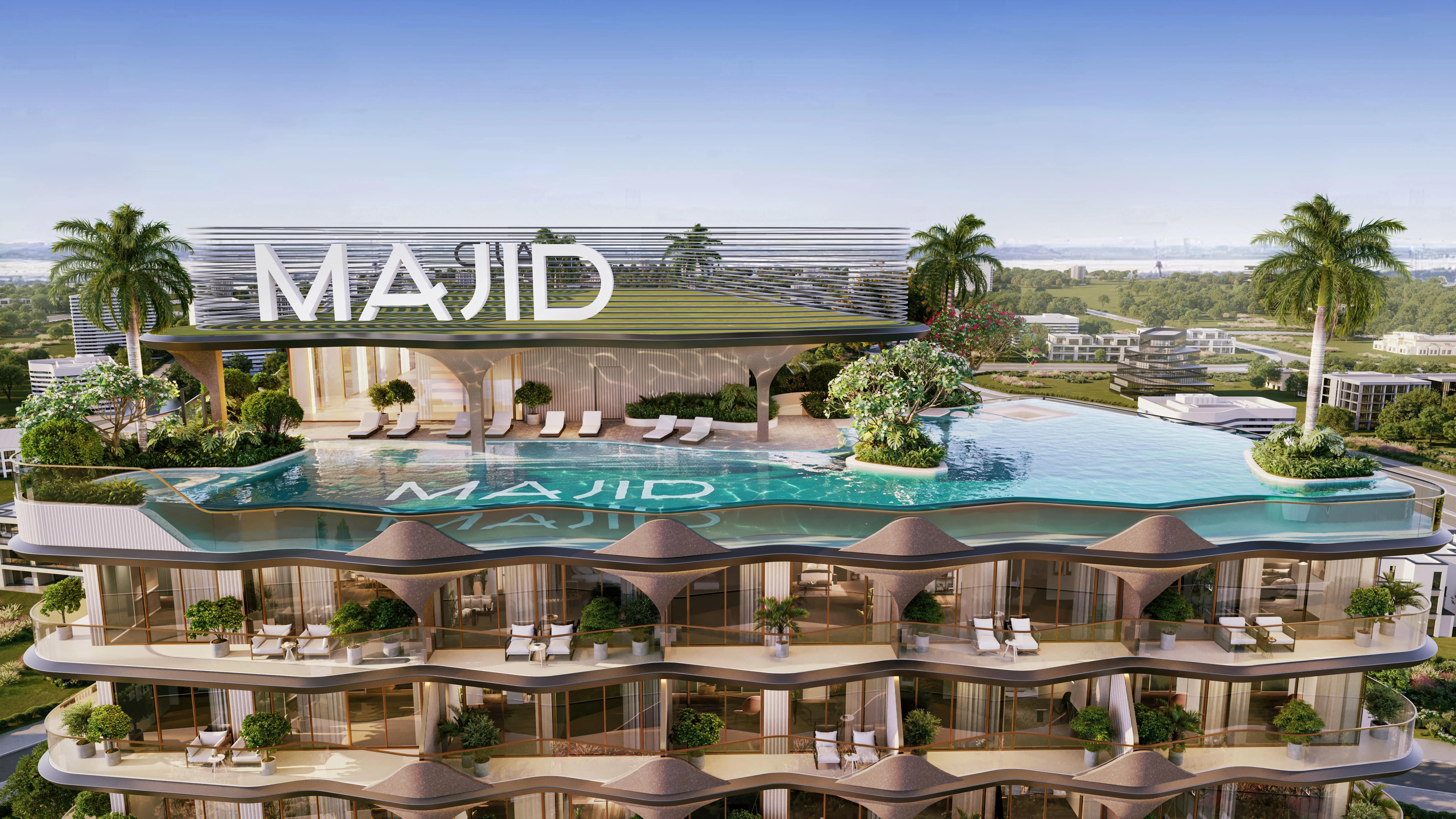 Jura Terraces — Exterior Architectural Visualization, Dubai — image 6