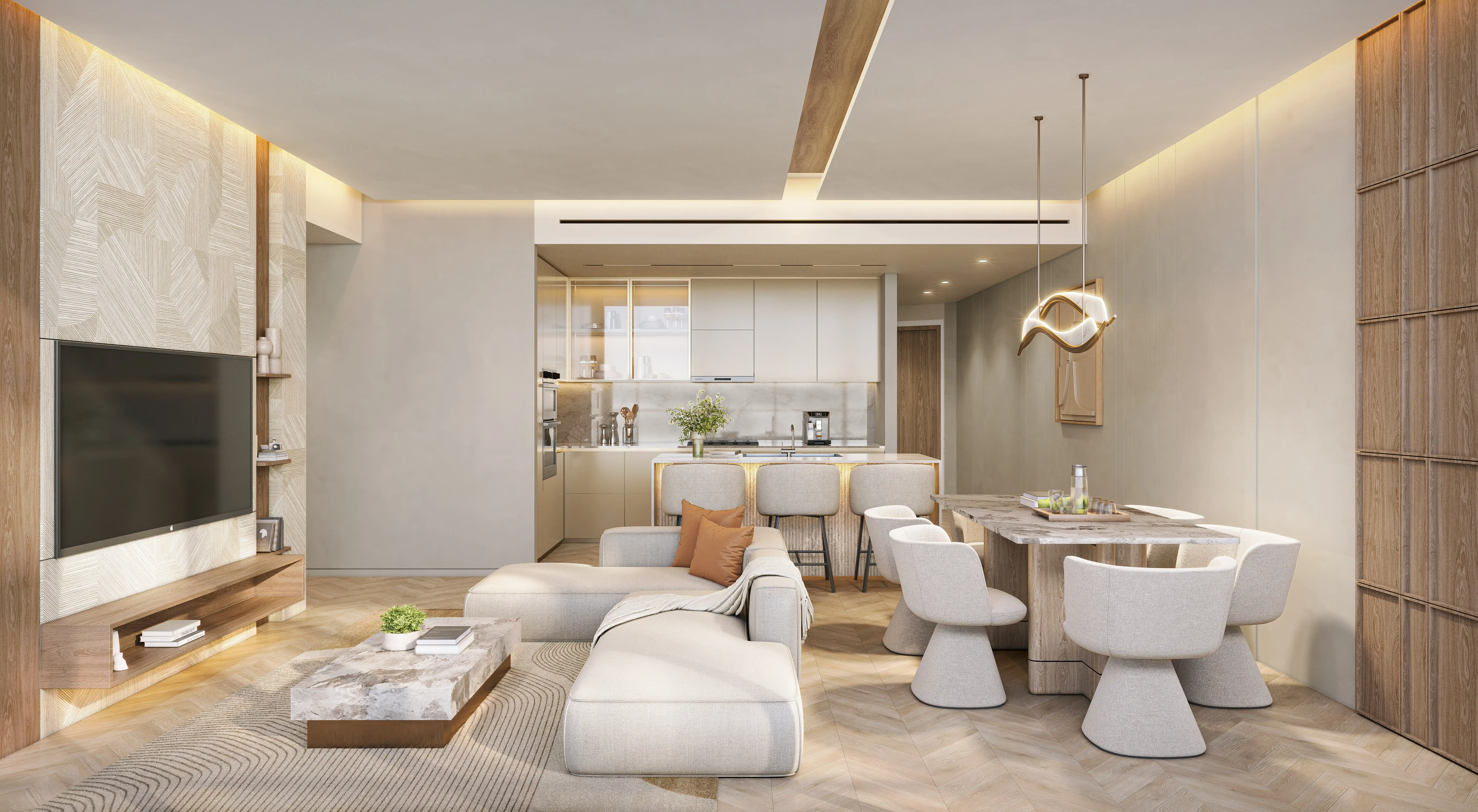 Jura Terraces — Interior Visualization, Dubai — image 6