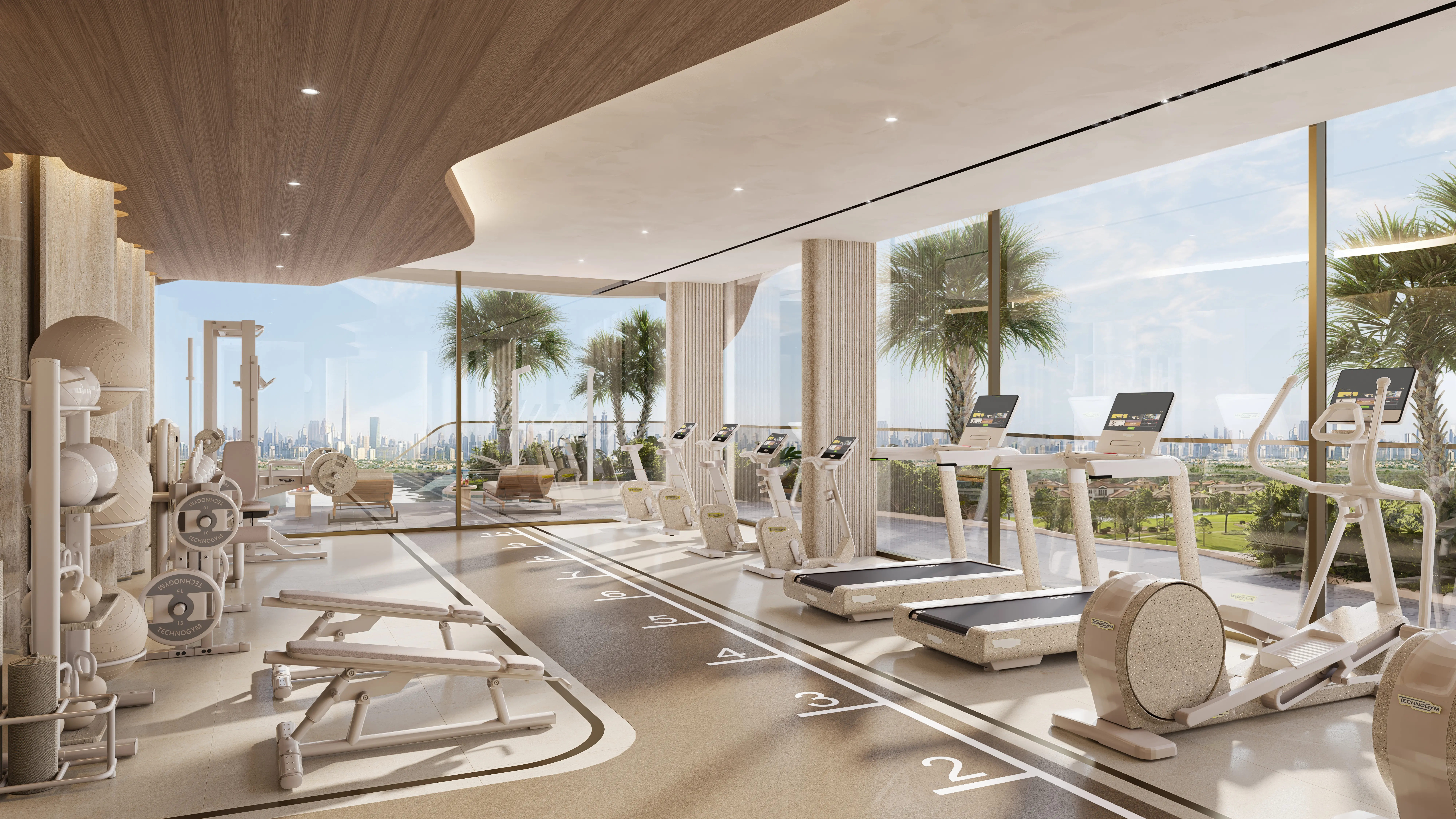 Jura Terraces — Interior Visualization, Dubai — image 3