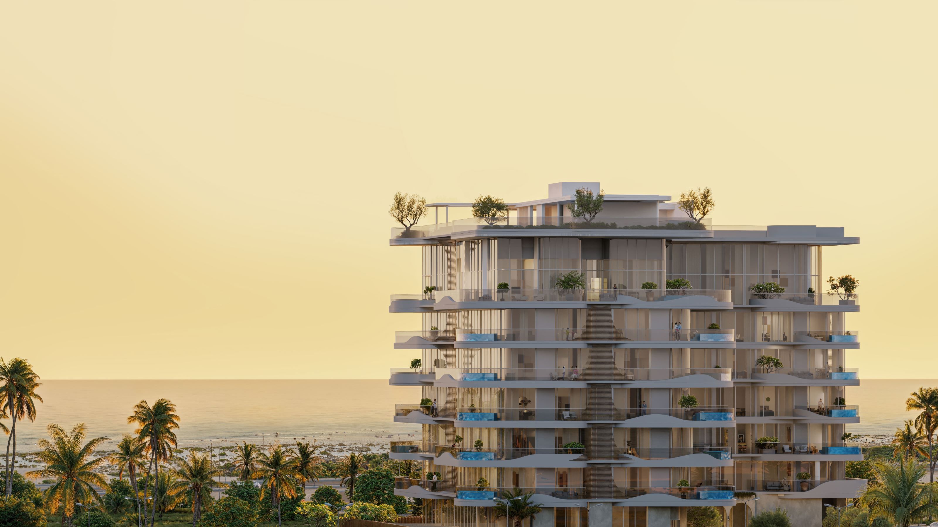 La Perla by BNW – Real Estate Branding and Exterior Visualization — image 2