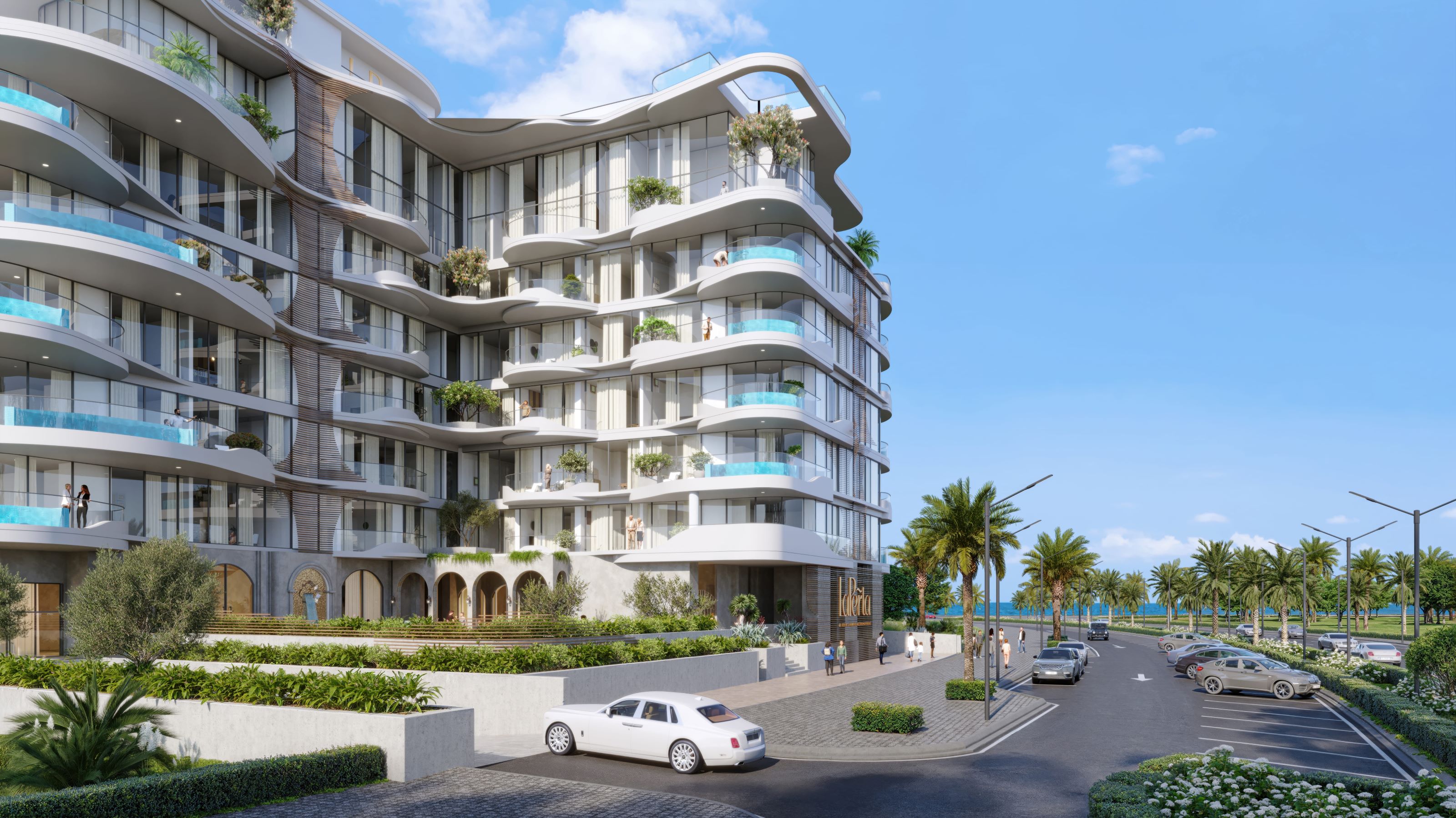 La Perla by BNW – Real Estate Branding and Exterior Visualization — image 3