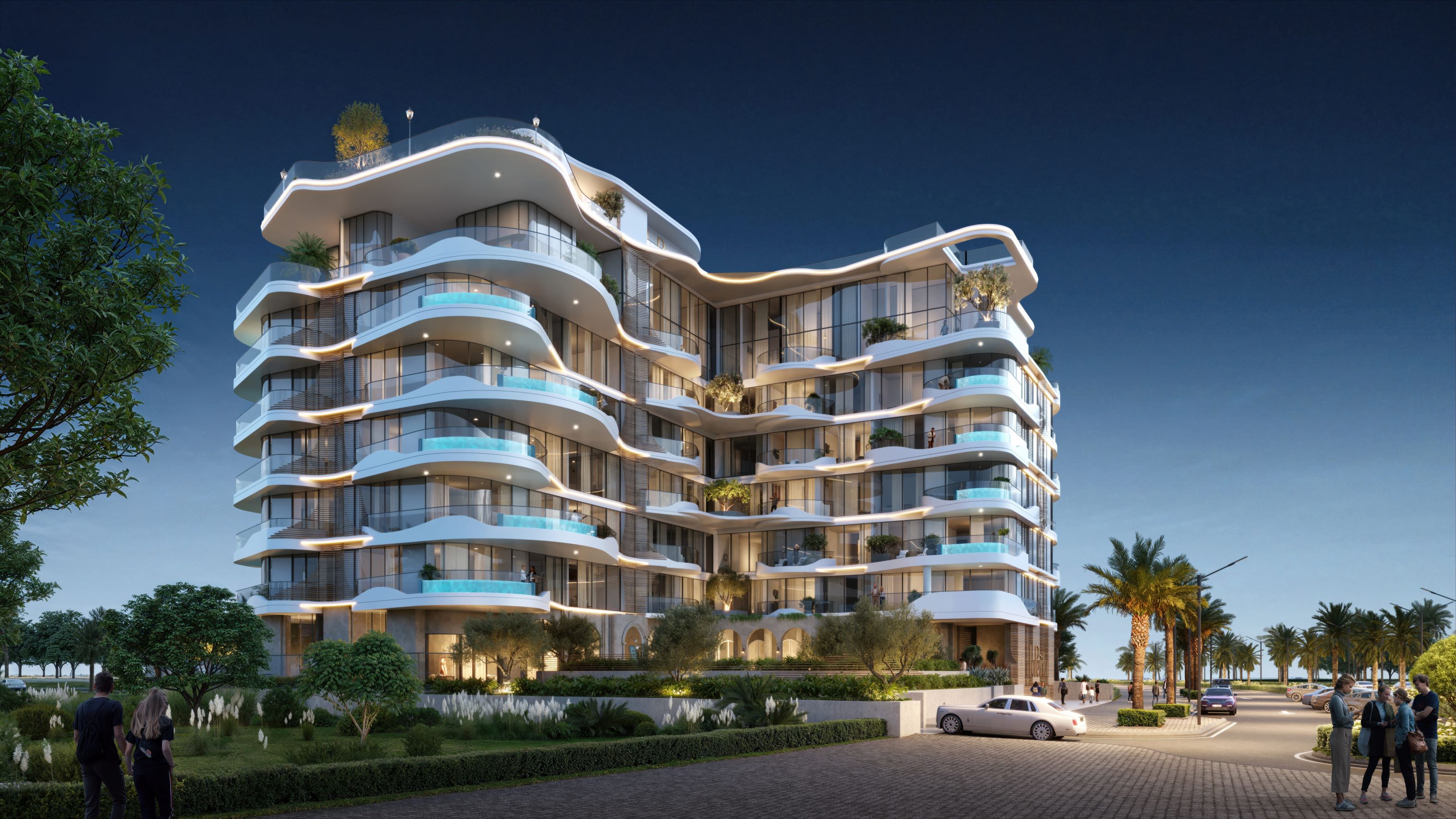 La Perla by BNW – Real Estate Branding and Exterior Visualization — image 5