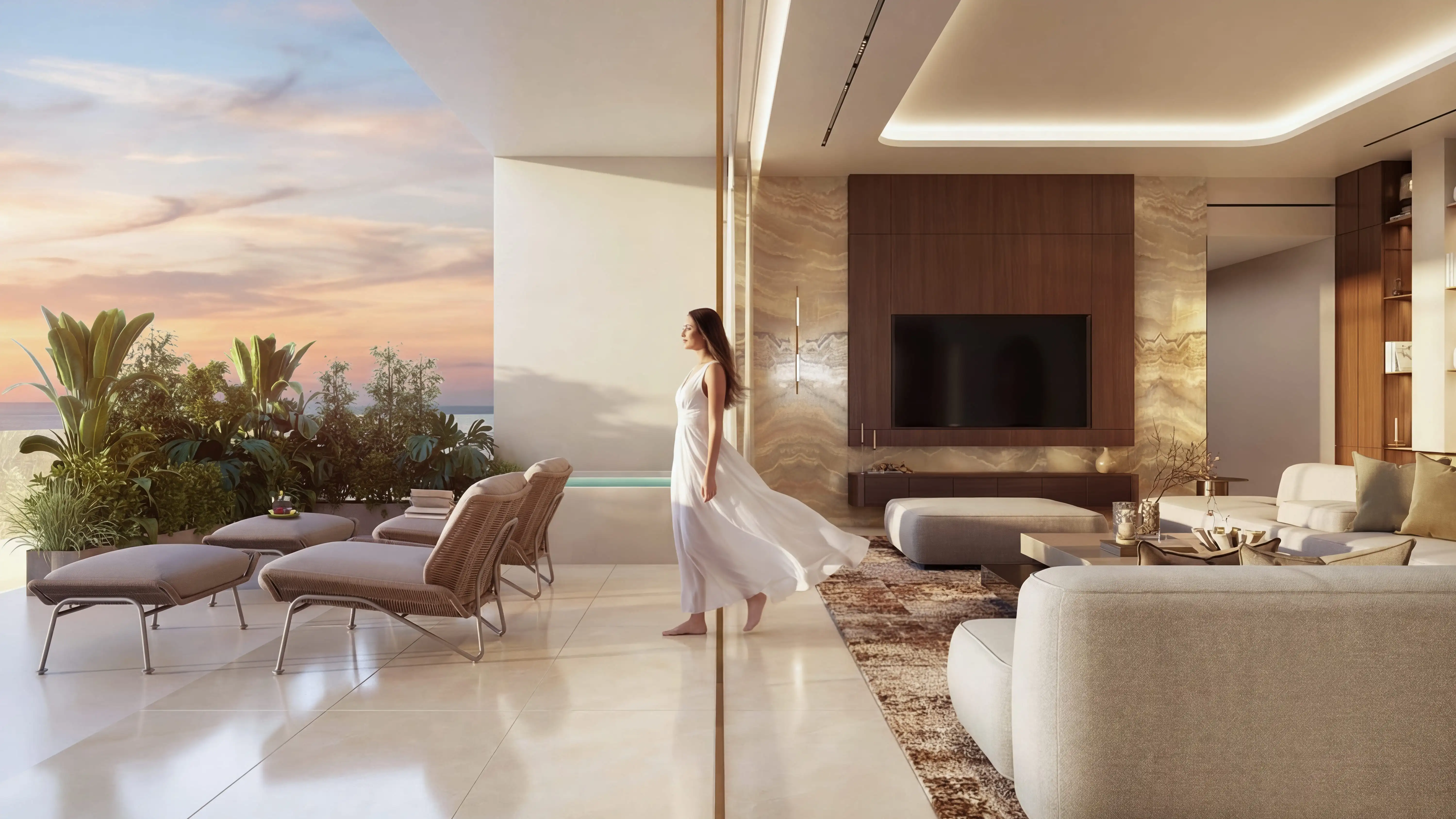 Luxury Interior Visualization – Refined Residential Living Renderings — image 2
