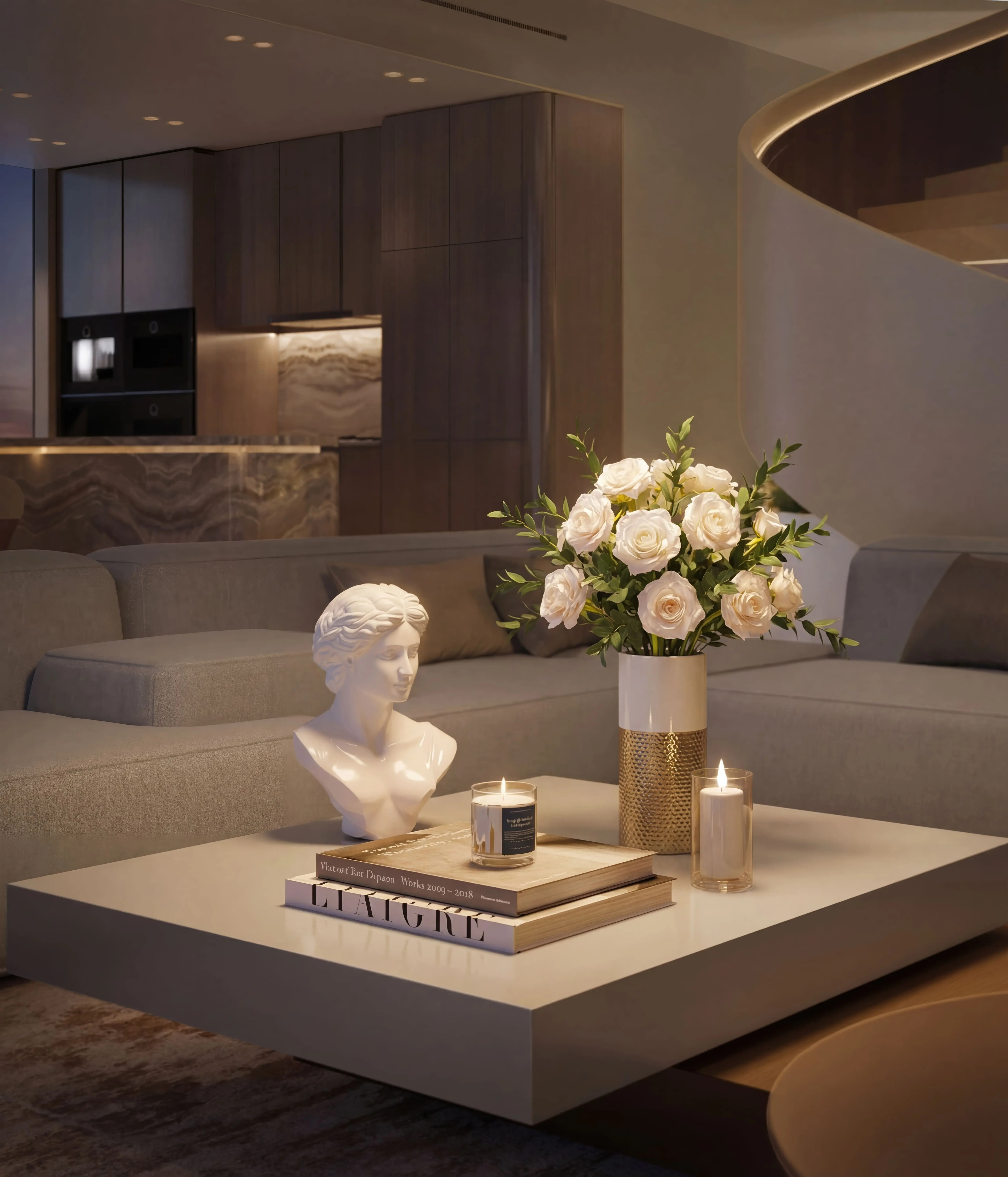 Luxury Interior Visualization – Refined Residential Living Renderings — image 3