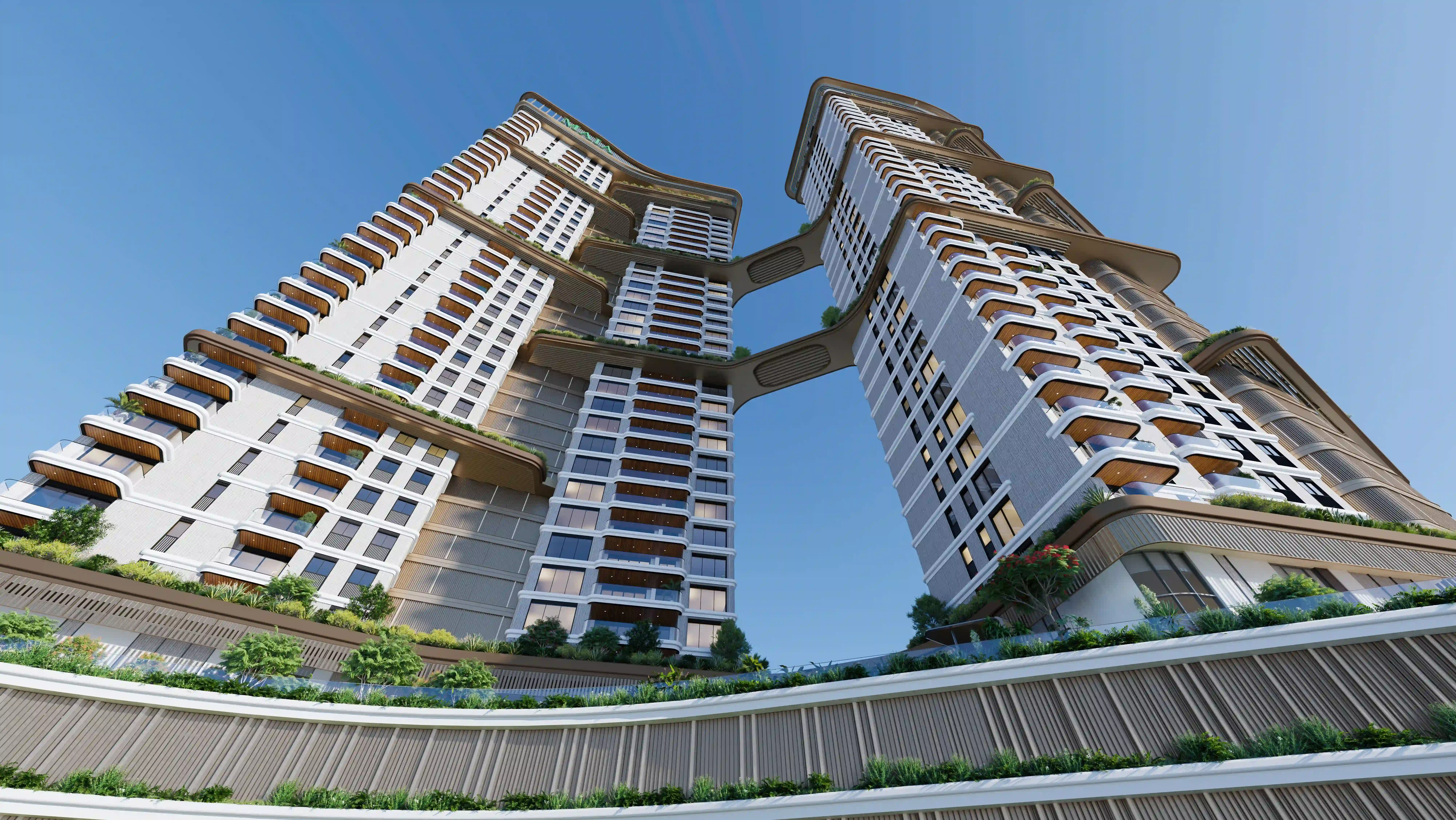 Luxury Residential Exterior Visualization – Basavanagudi, Bangalore | MAIA The Seven — image 3