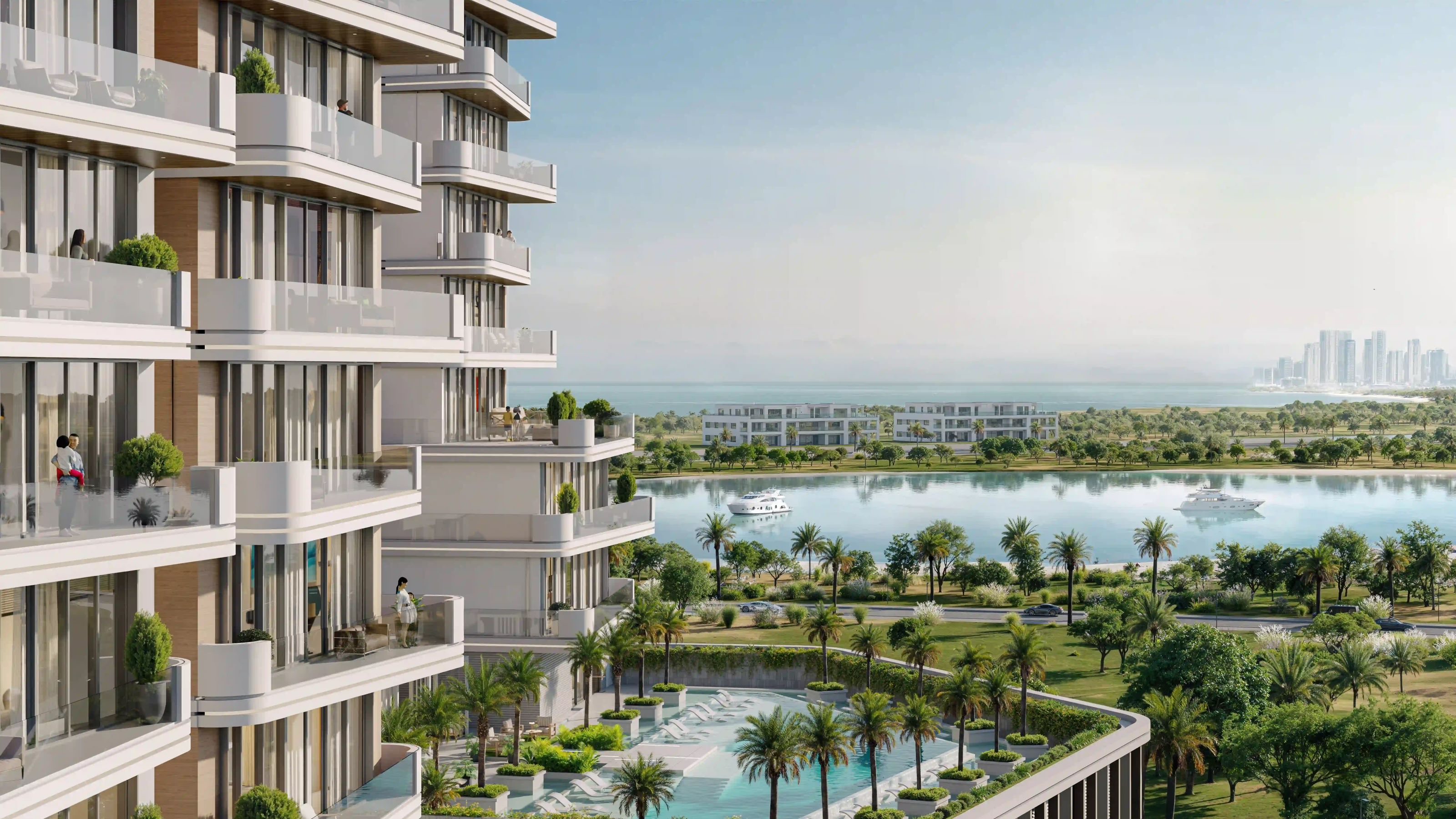 Luz Ora – Exterior Rendering Marketing for Waterfront Residences — image 1