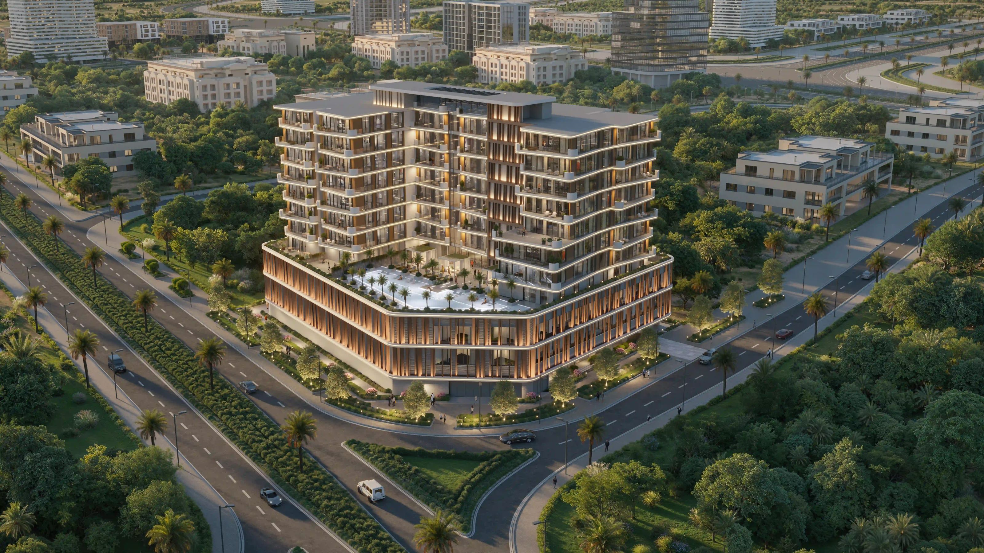 Luz Ora – Exterior Rendering Marketing for Waterfront Residences — image 2