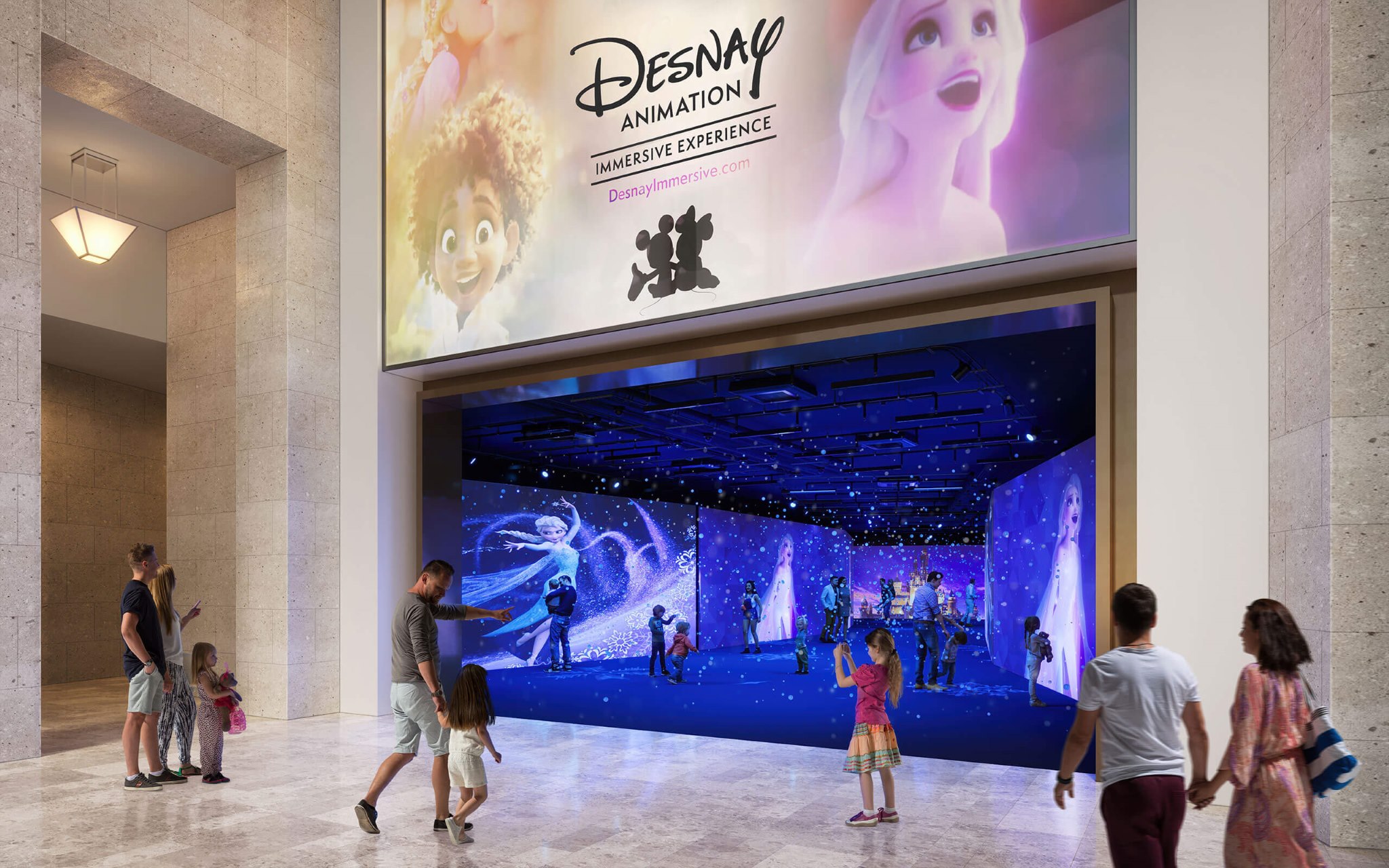 Msheireb Galleria – Immersive Shopping Mall Interior Renderings — image 1