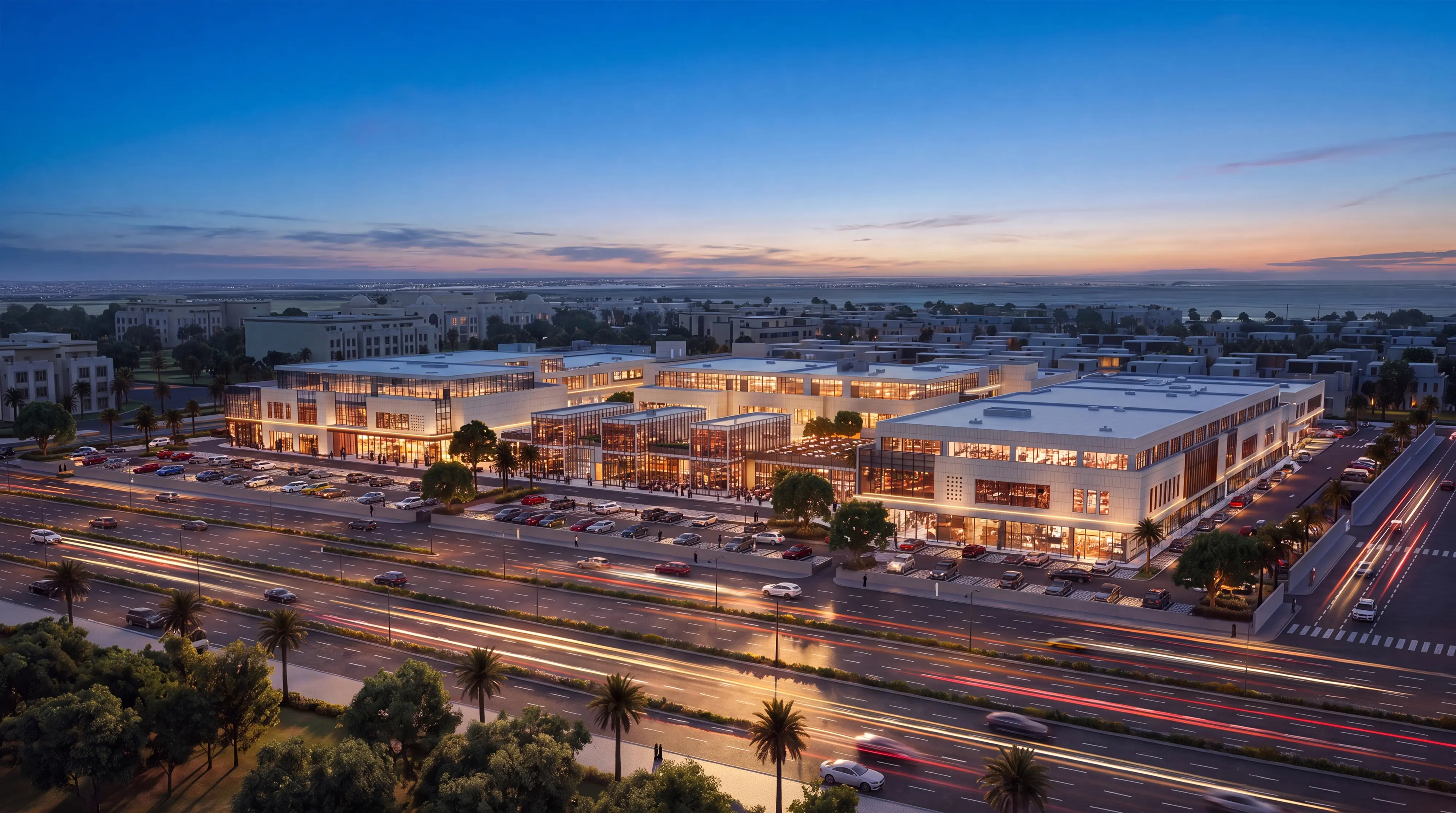 Retail Lifestyle Destination Architectural Visualization — Oman — image 1