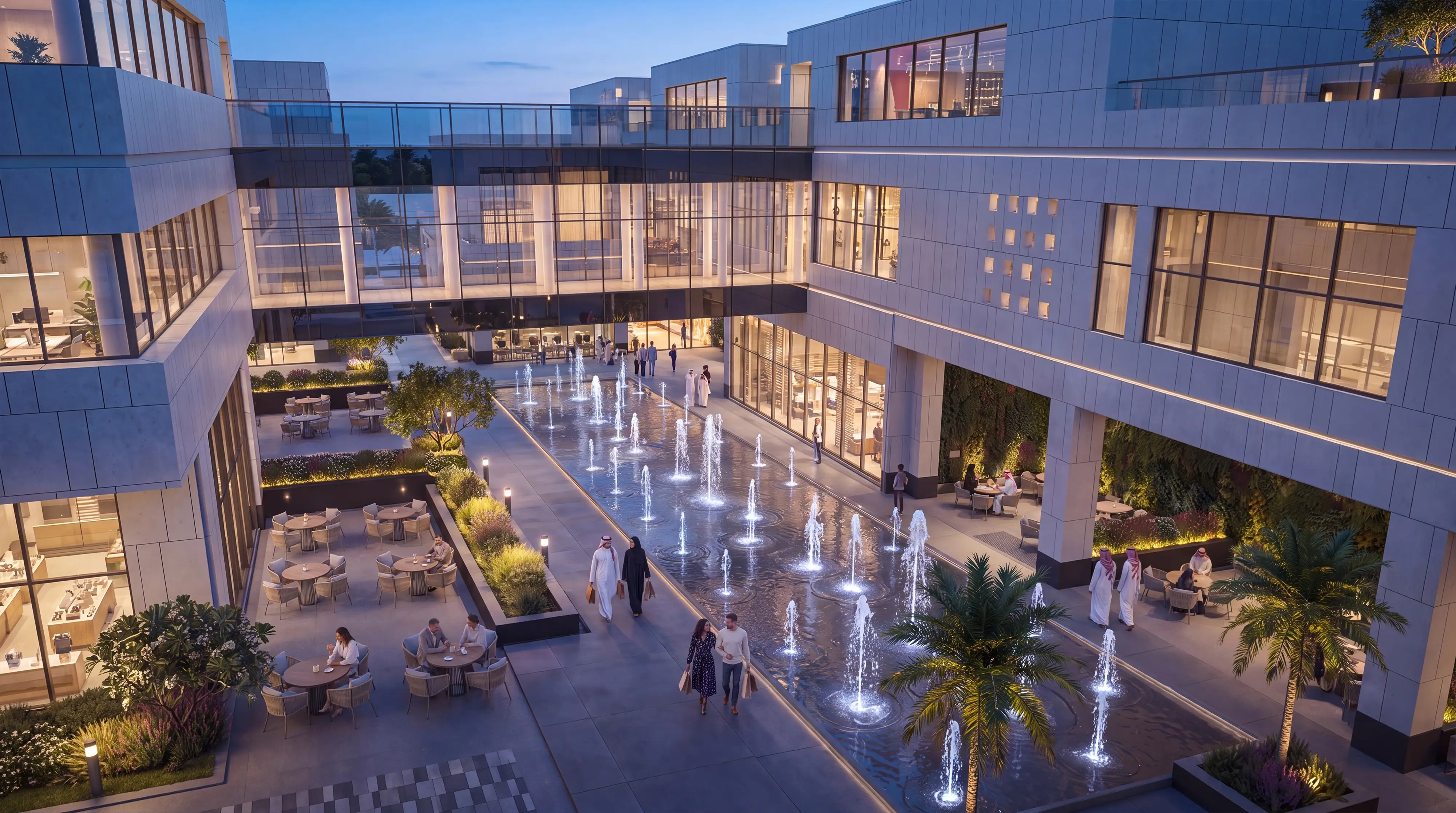 Retail Lifestyle Destination Architectural Visualization — Oman — image 3