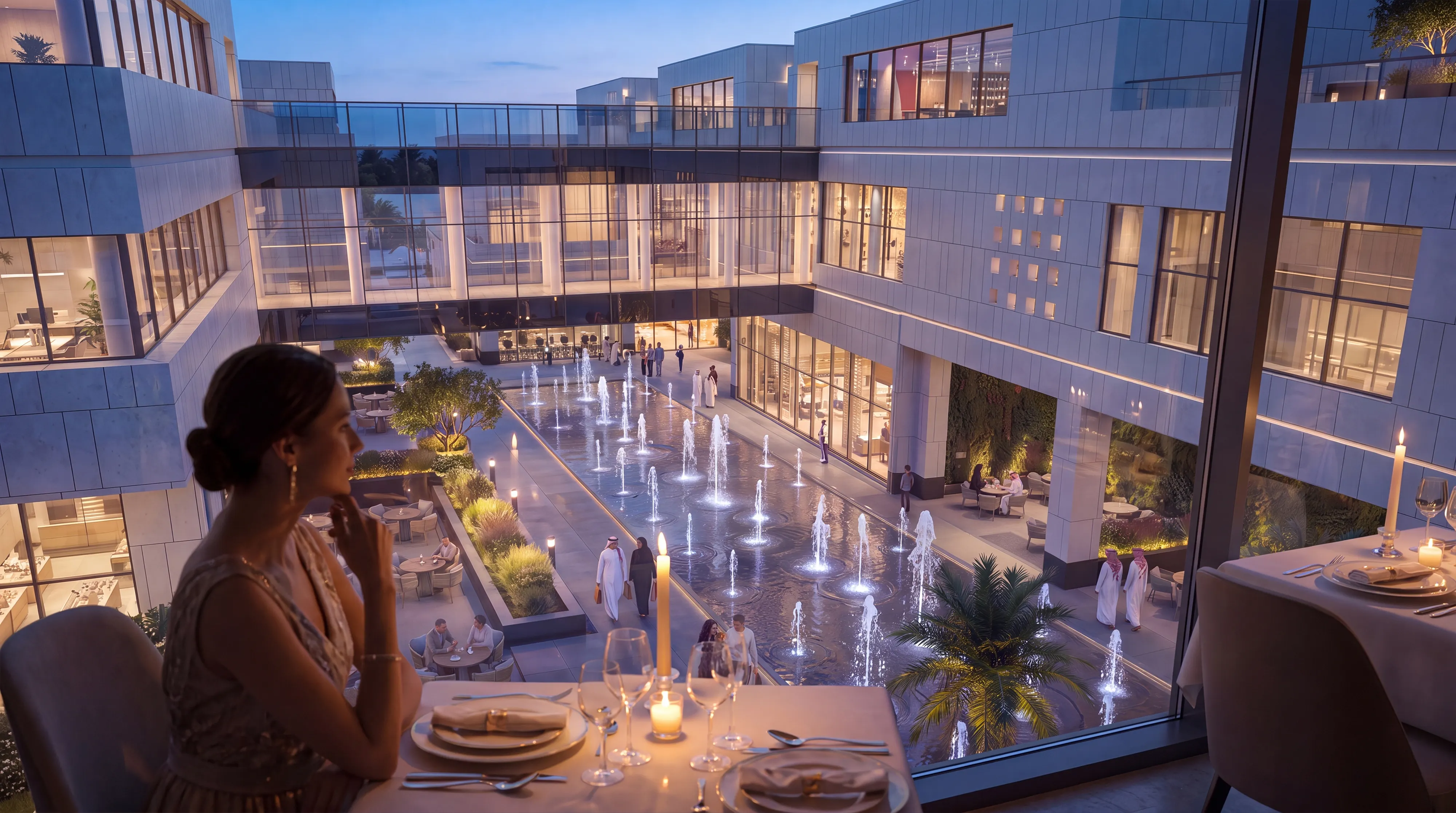 Retail Lifestyle Destination Architectural Visualization — Oman — image 5