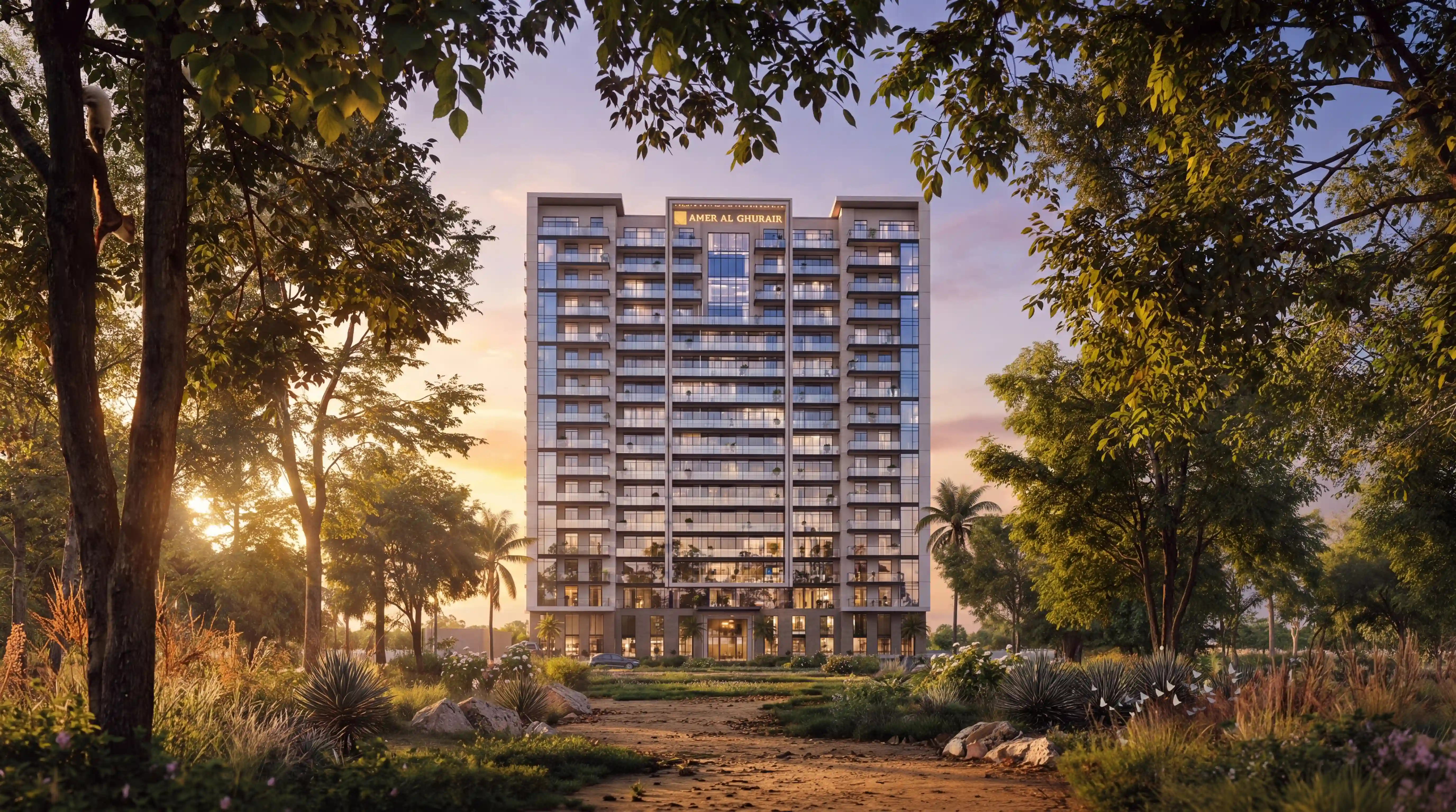 The ICON — Six-Tower Residential Architectural Visualization, Dubai Silicon Oasis — image 1