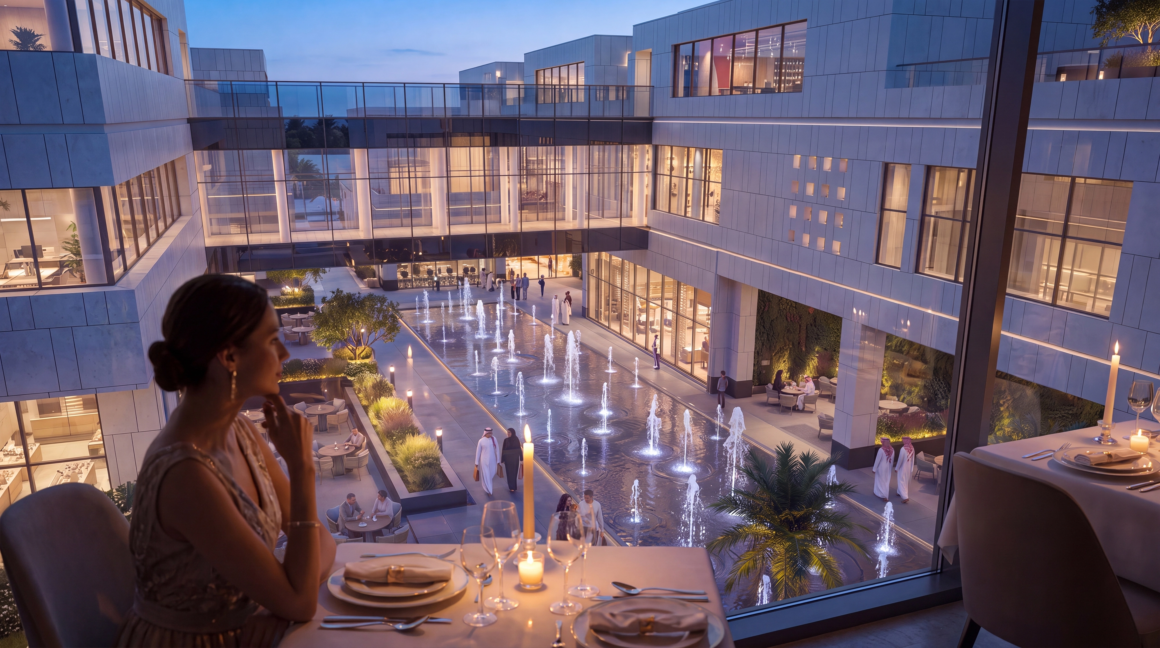 Retail Lifestyle Destination — Architectural Visualization, Oman — image 2