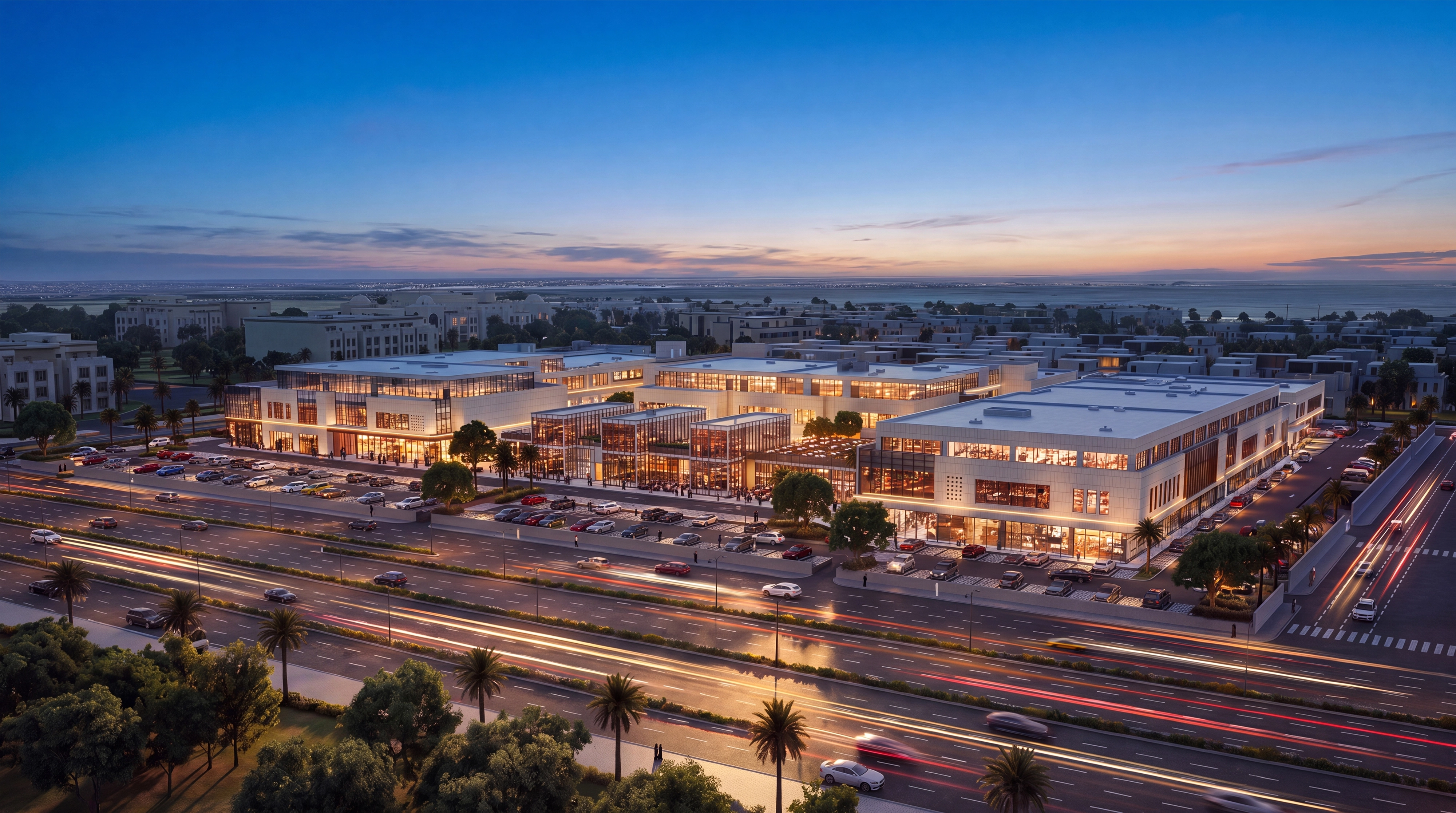 Retail Lifestyle Destination — Architectural Visualization, Oman — image 6