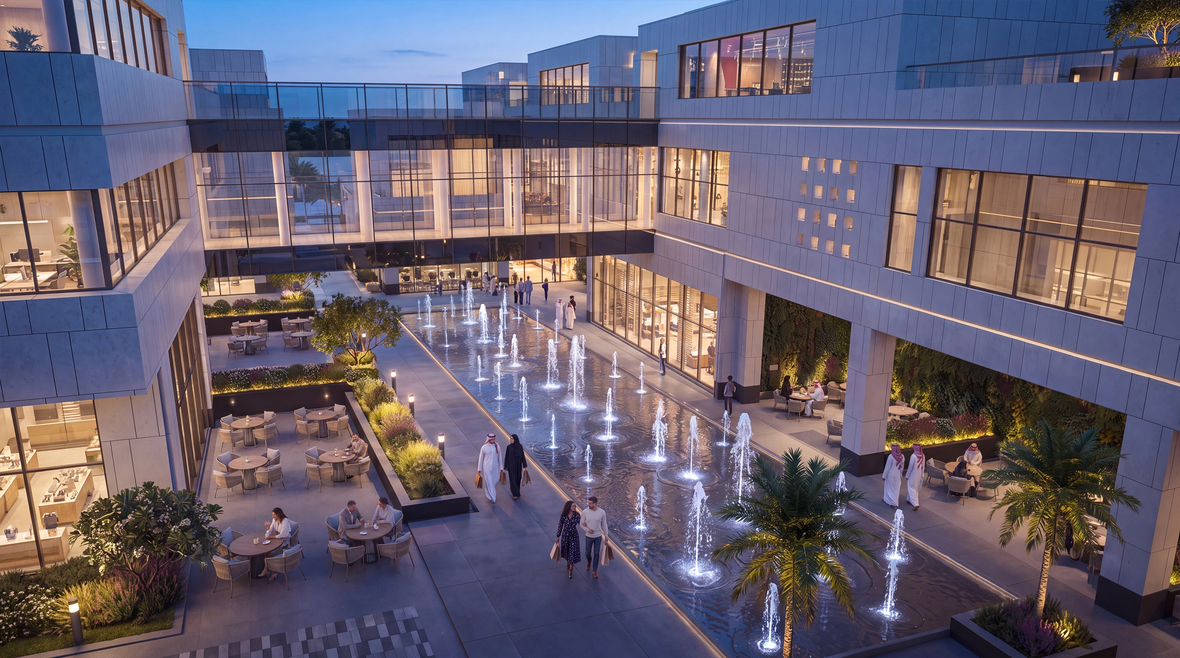 Retail Lifestyle Destination — Architectural Visualization, Oman — image 7
