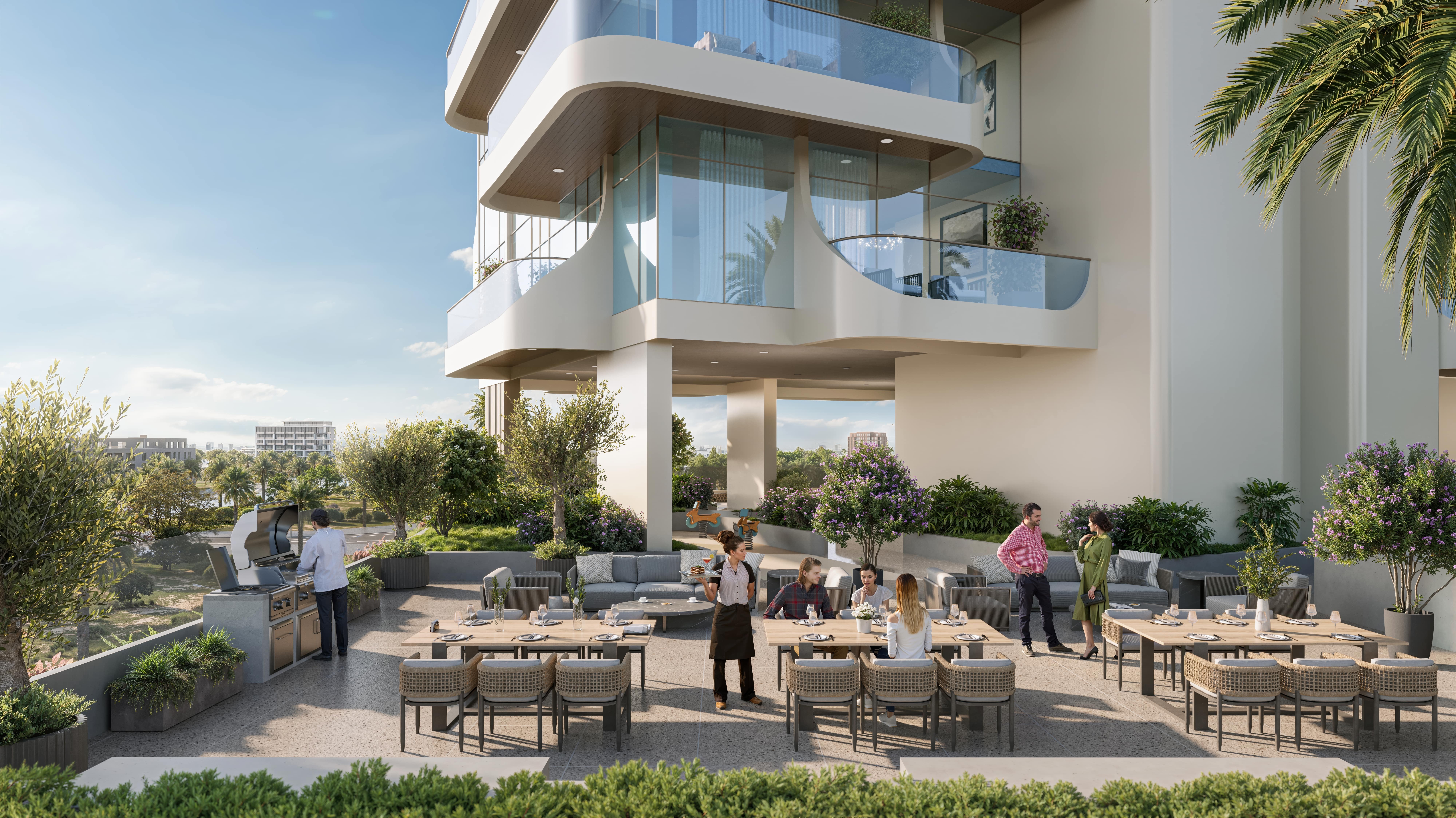 The Caden Meydan Horizon – Exterior Amenities Rendering — image 3