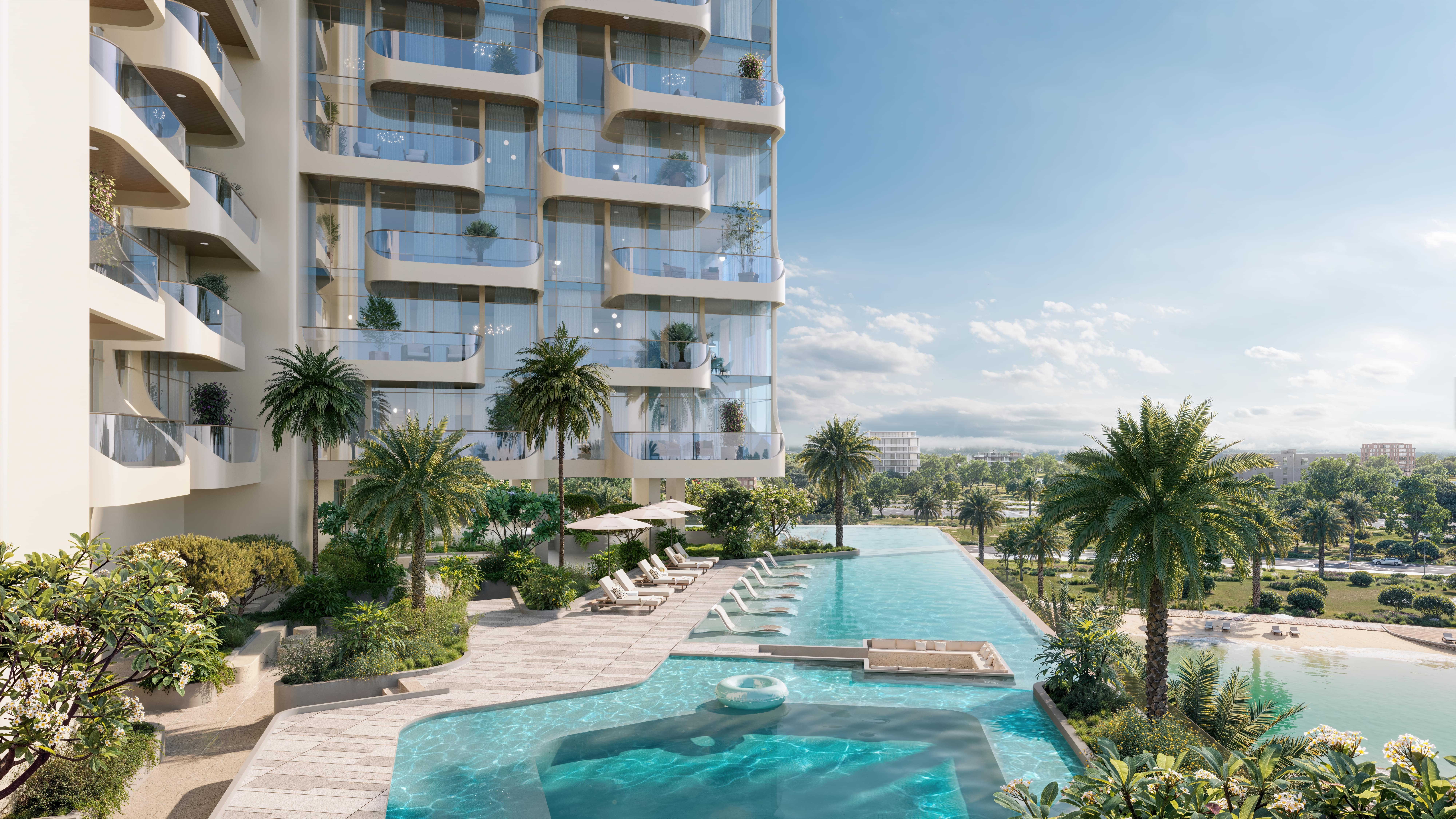 The Caden Meydan Horizon – Exterior Amenities Rendering — image 7