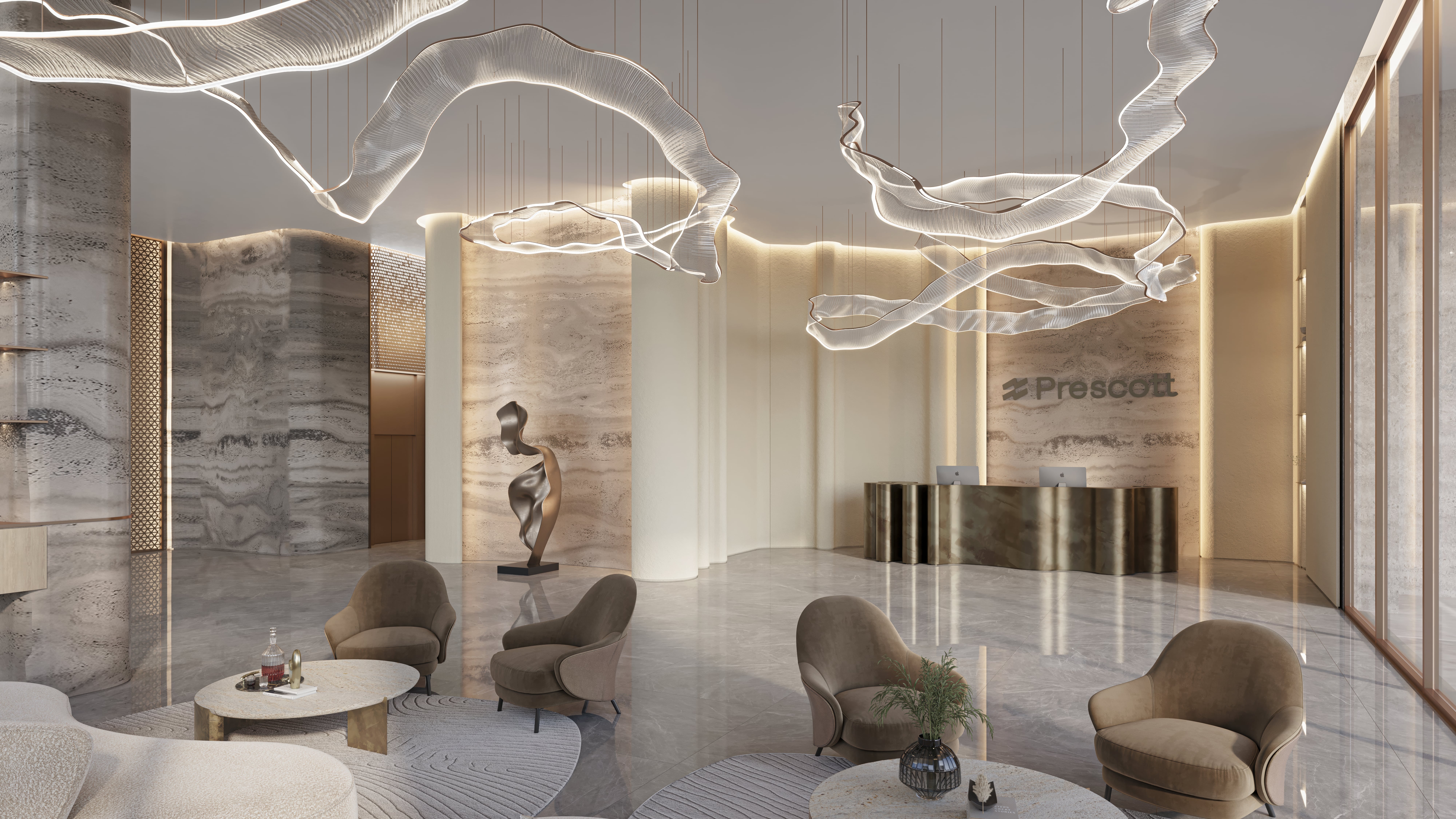 The Caden Meydan Horizon – Interior Amenities Visualization — image 4
