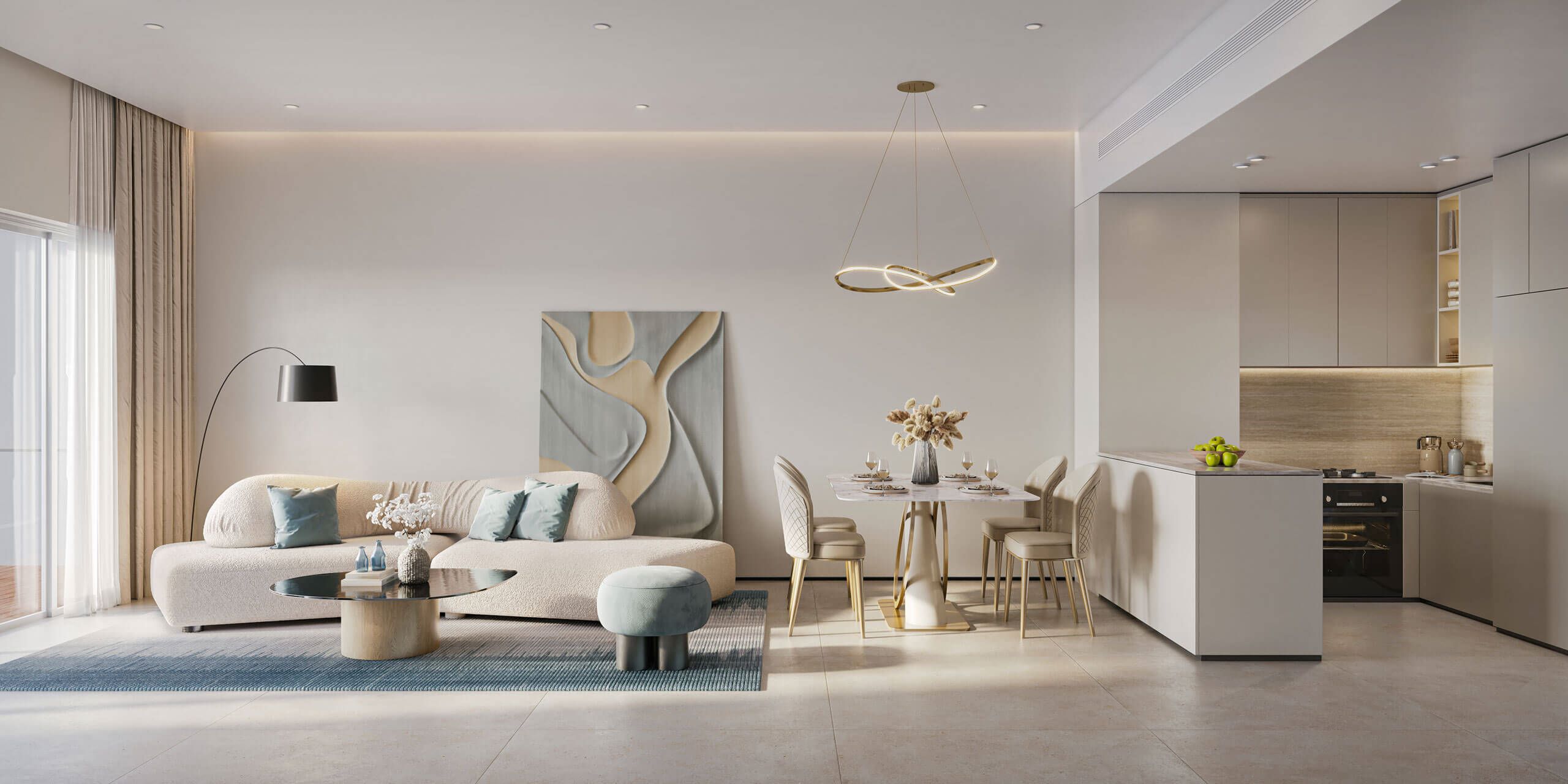 Volna by Kasco – Minimalist Interior Design Renderings — image 4