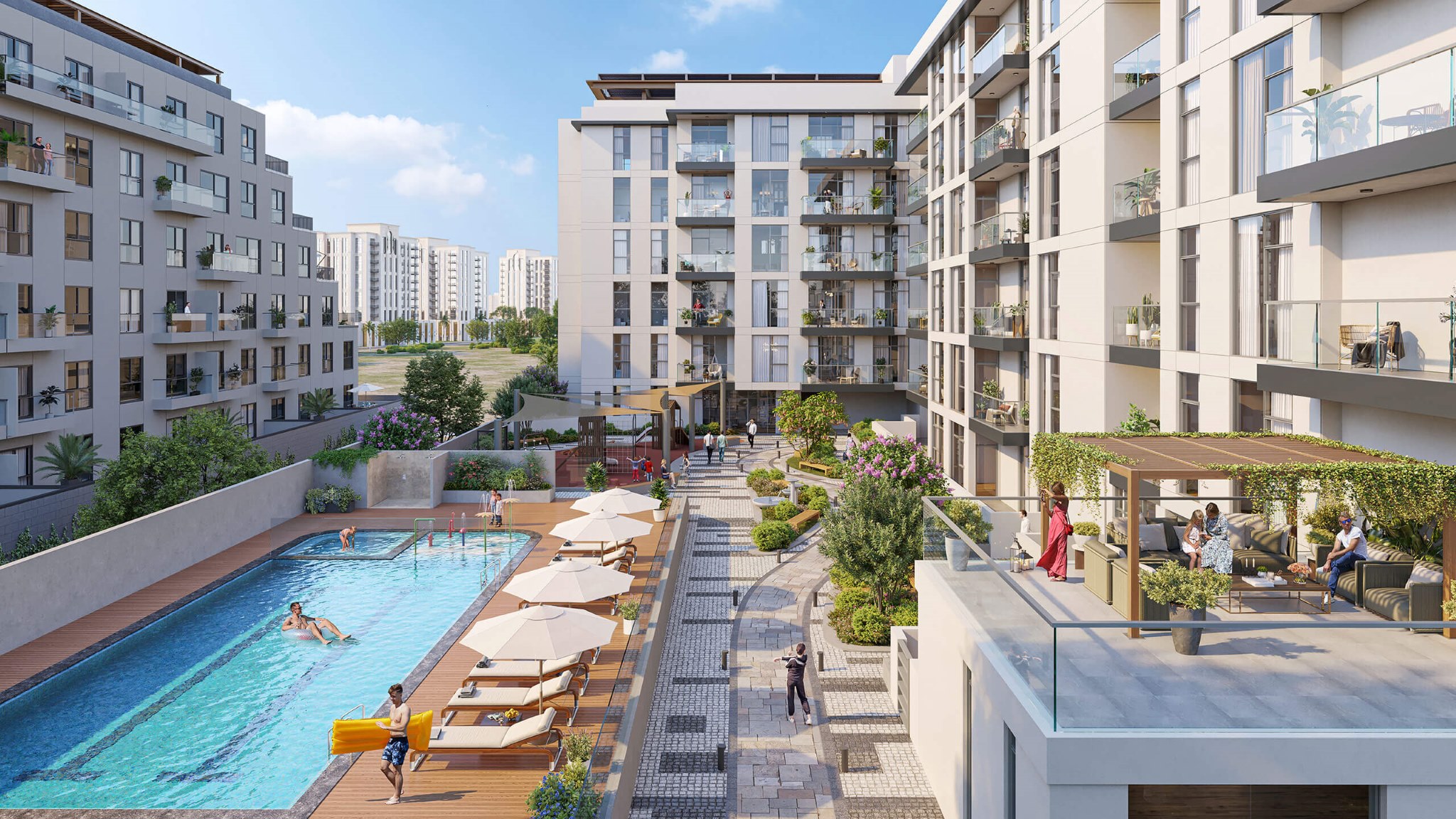 Zazen Ivy – Modern Residential Building Renderings — image 1
