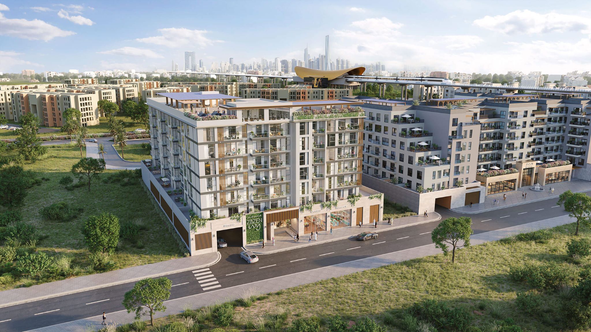 Zazen Ivy – Modern Residential Building Renderings — image 2
